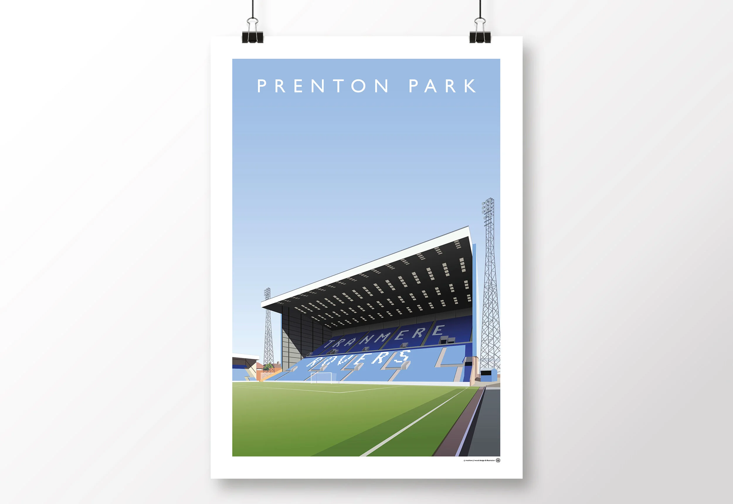*SALE* Tranmere Prenton Park Poster