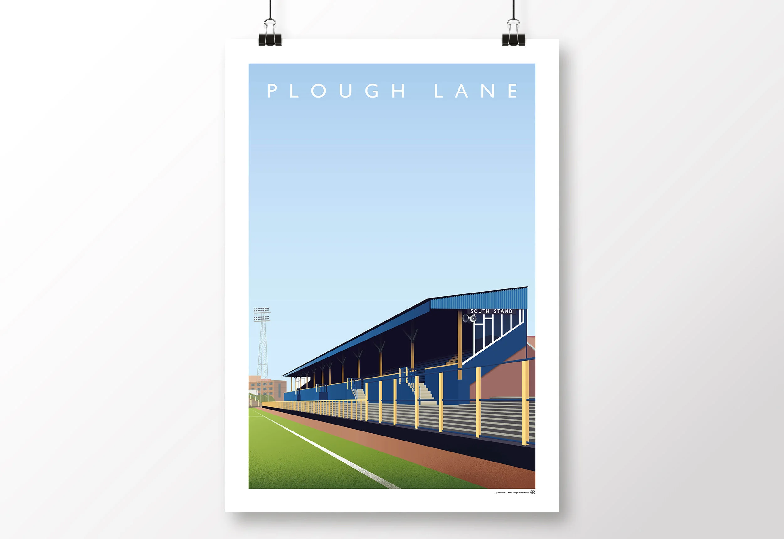 *Sale* Wimbledon Plough Lane Poster