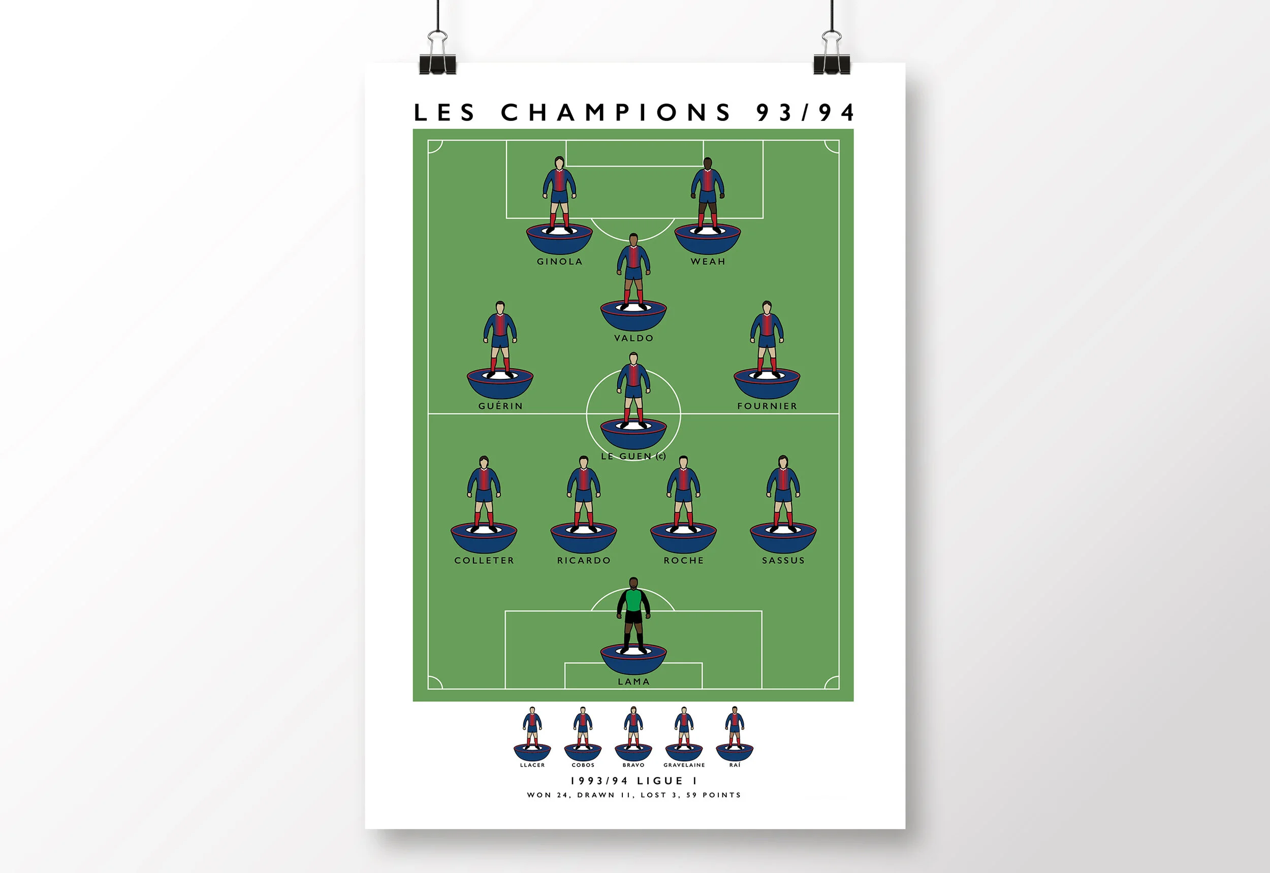 PSG-Champions-1994-Paris-Poster