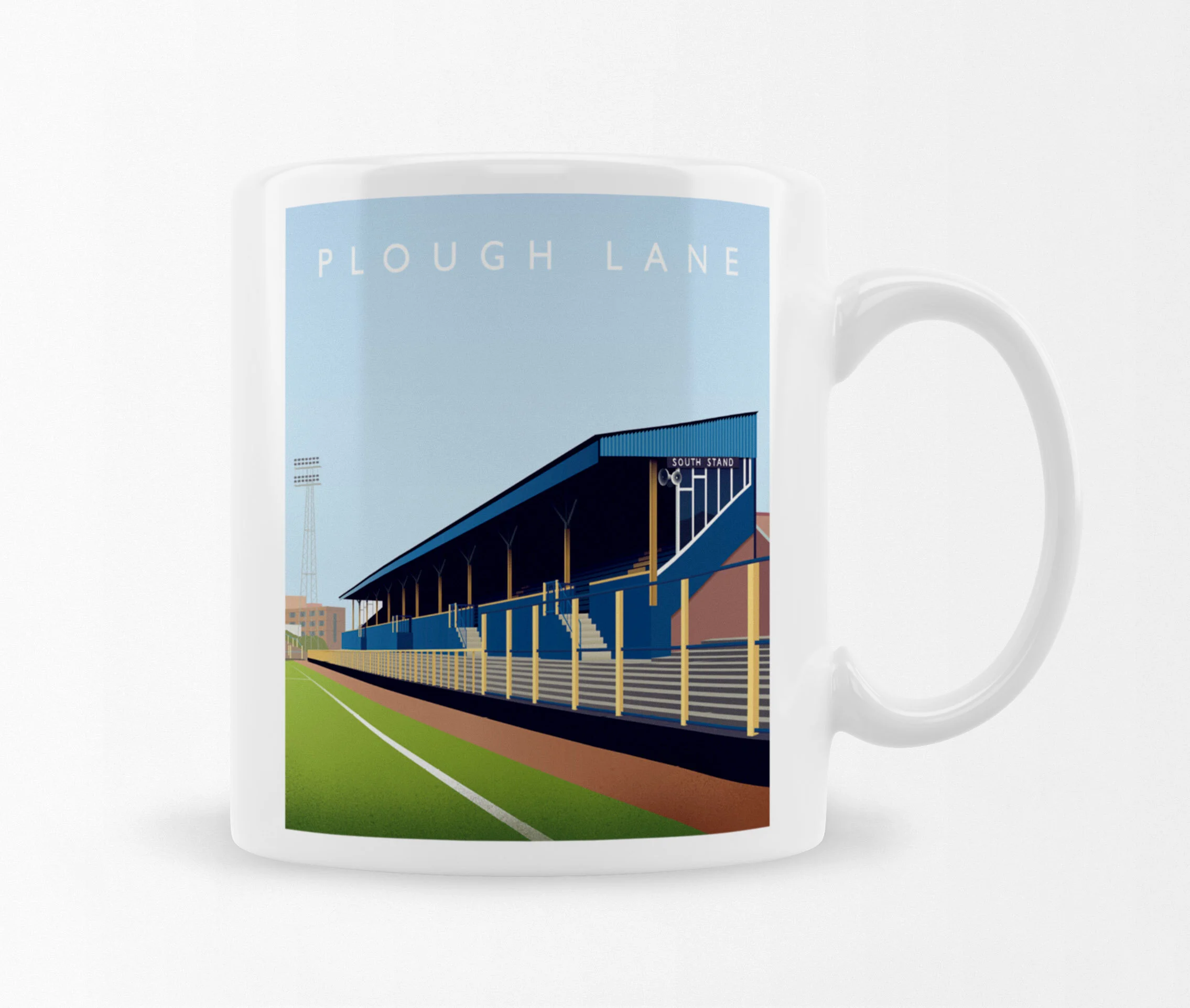 Plough Lane Mug Matthew J I Wood Design & Illustration