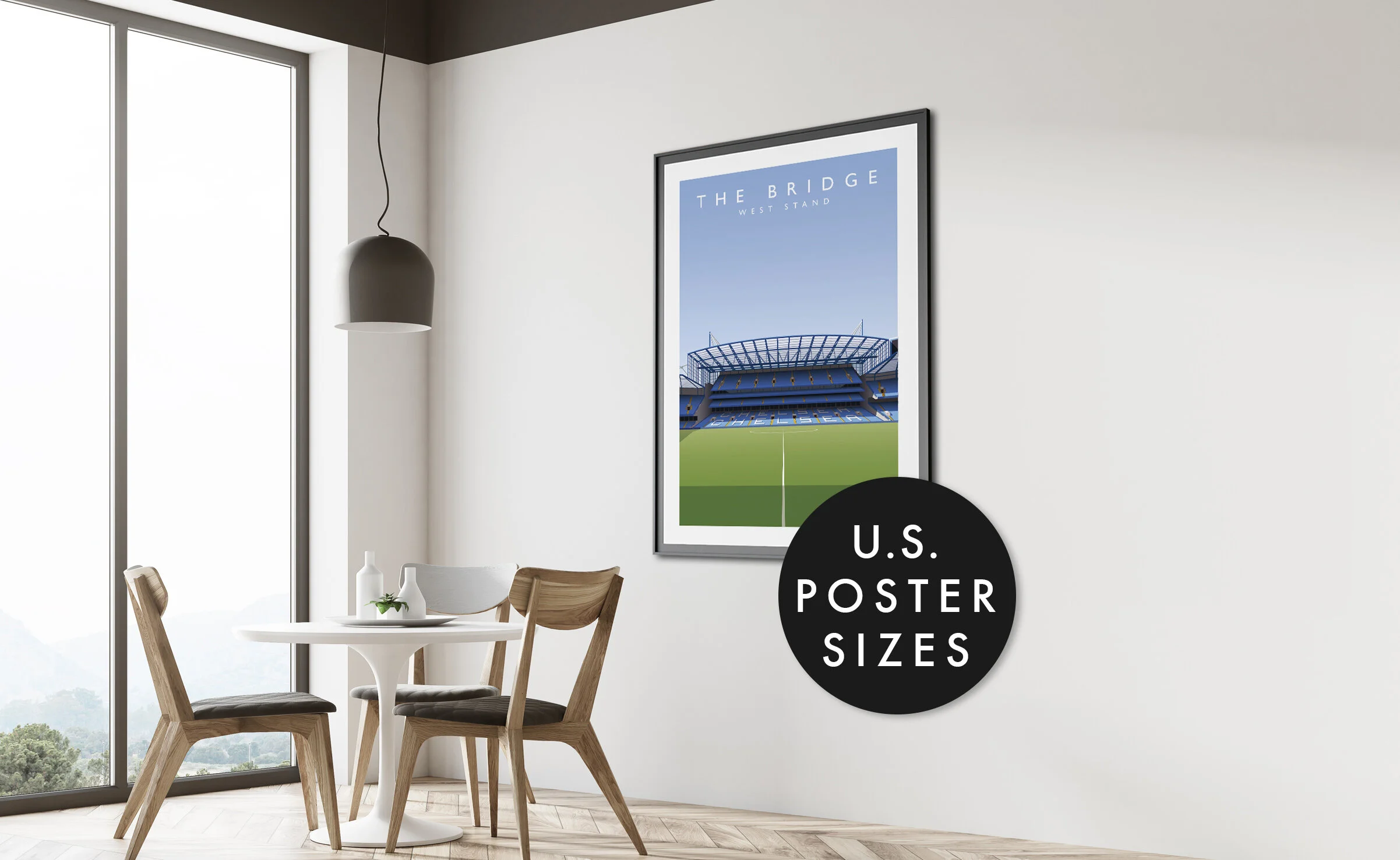 U.S. Poster Sizes (Of Any Print)