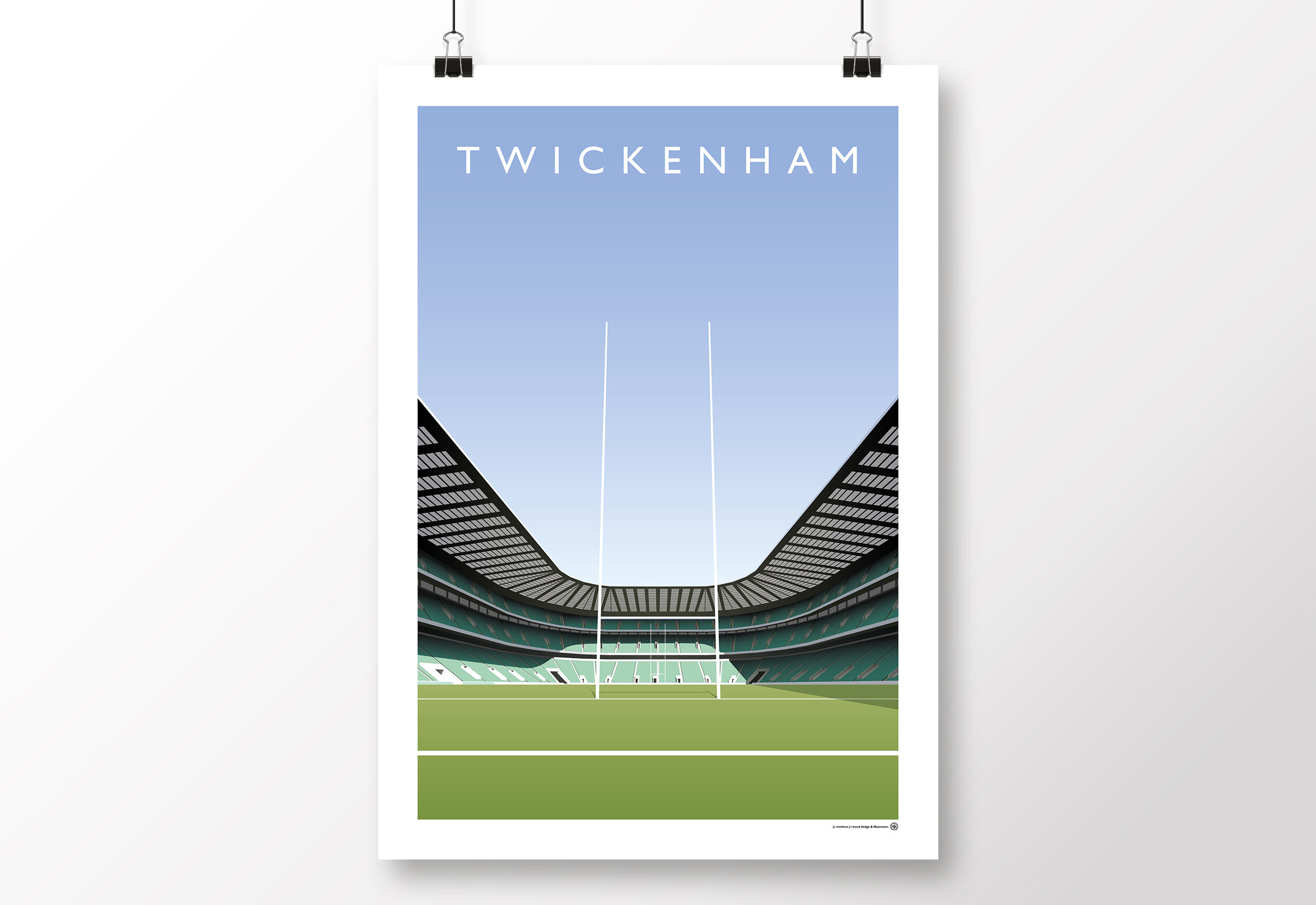 *SALE* Twickenham Poster