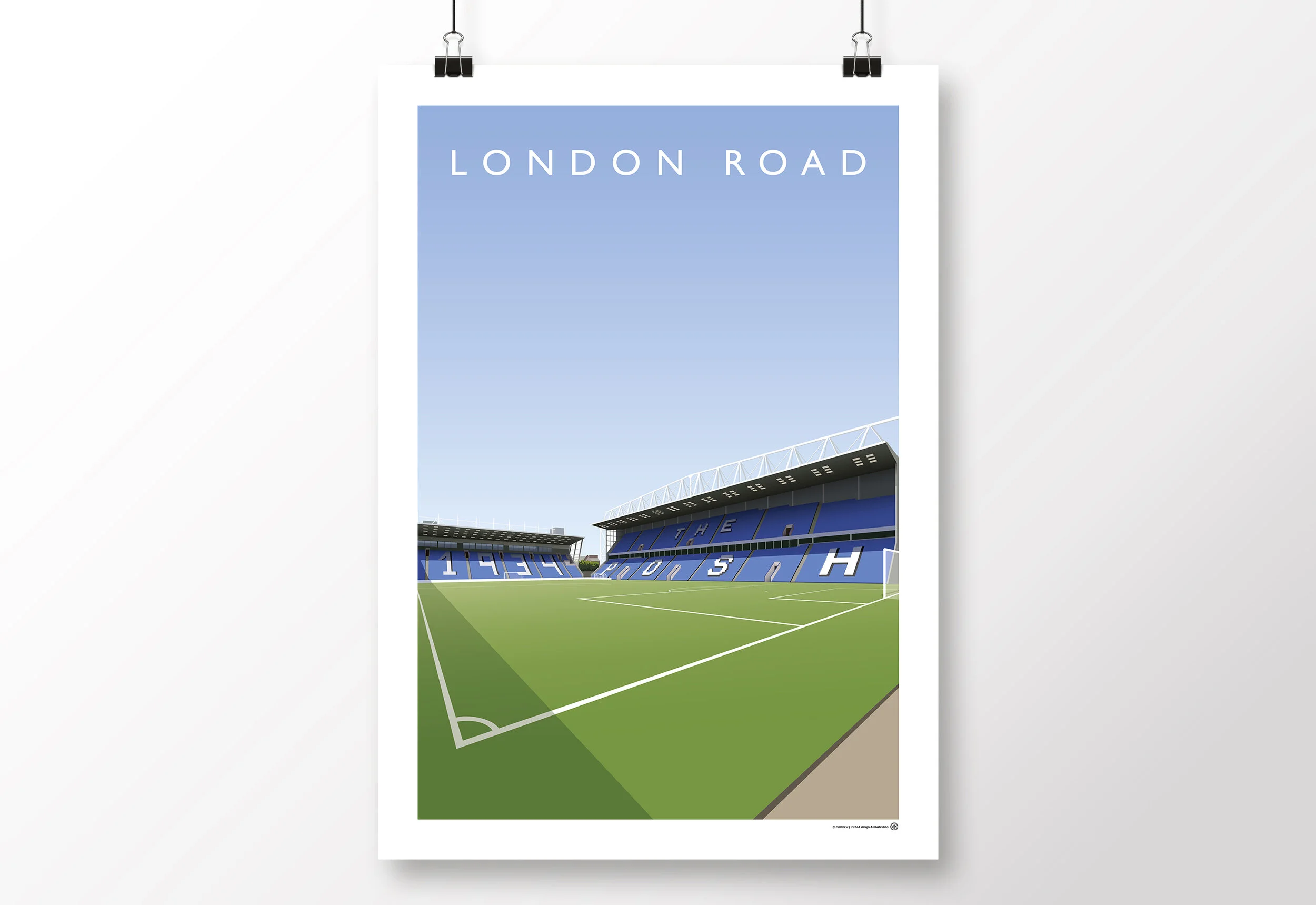 *SALE* Peterborough United London Road Poster
