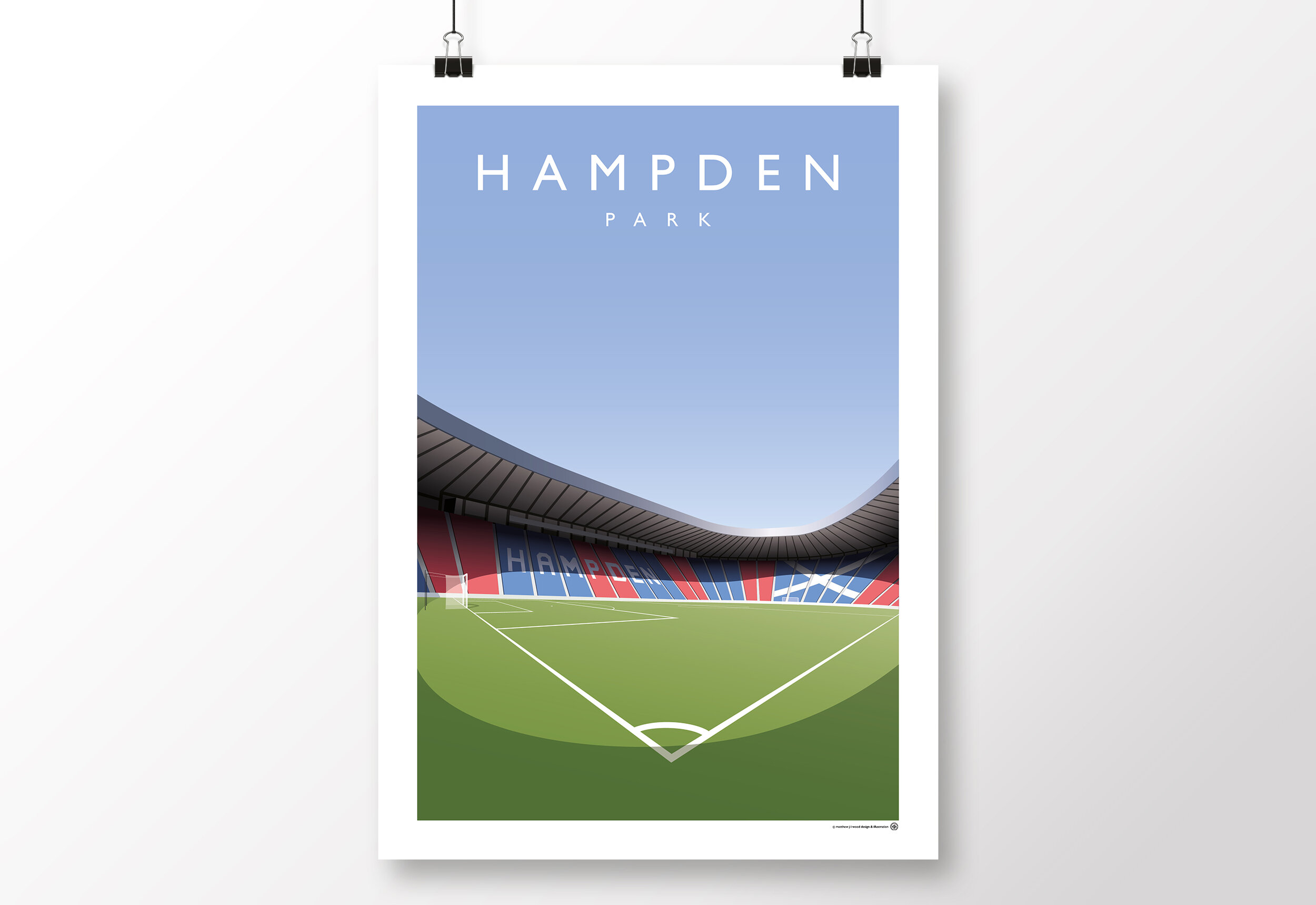 *SALE* Scotland Hampden Park Poster