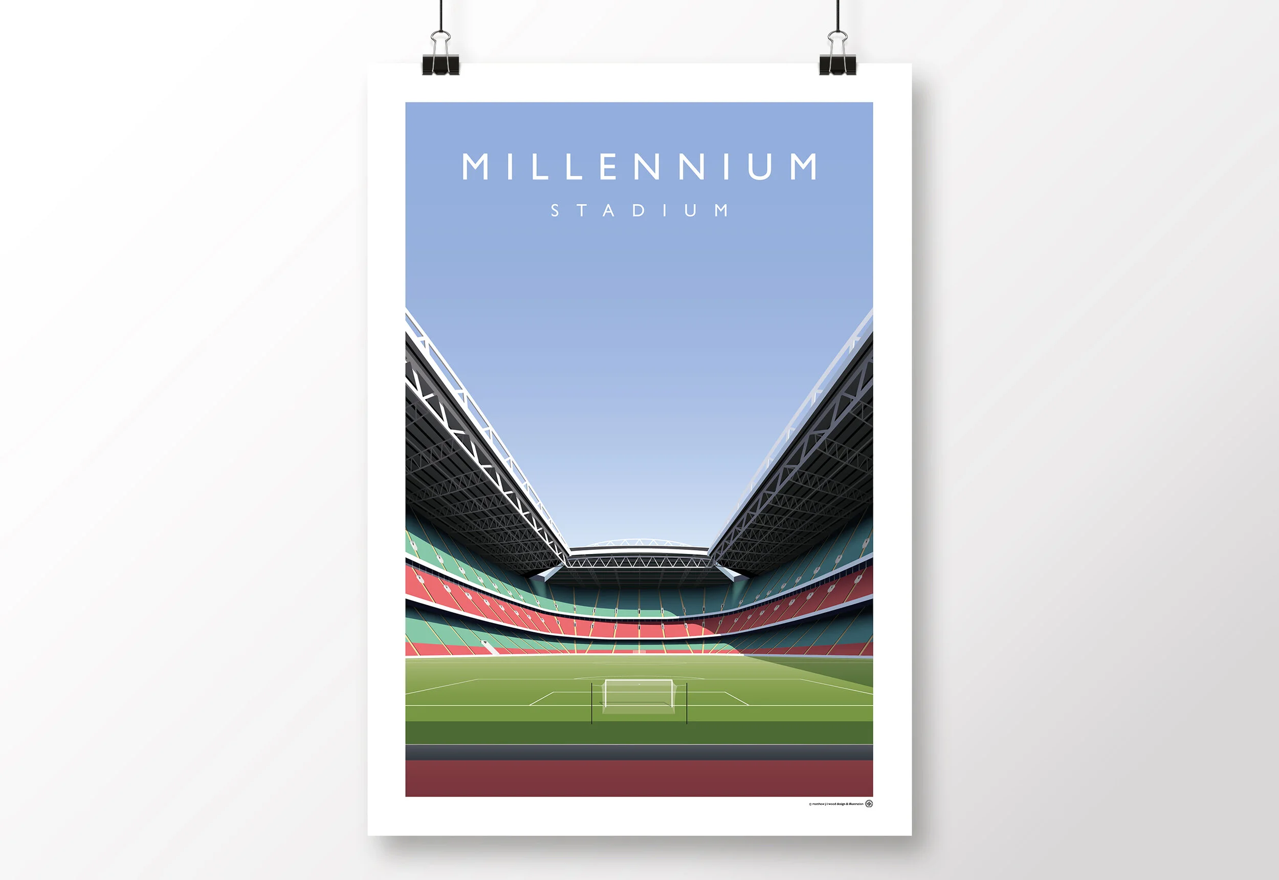 Millennium-Stadium-Poster-Wales-Football