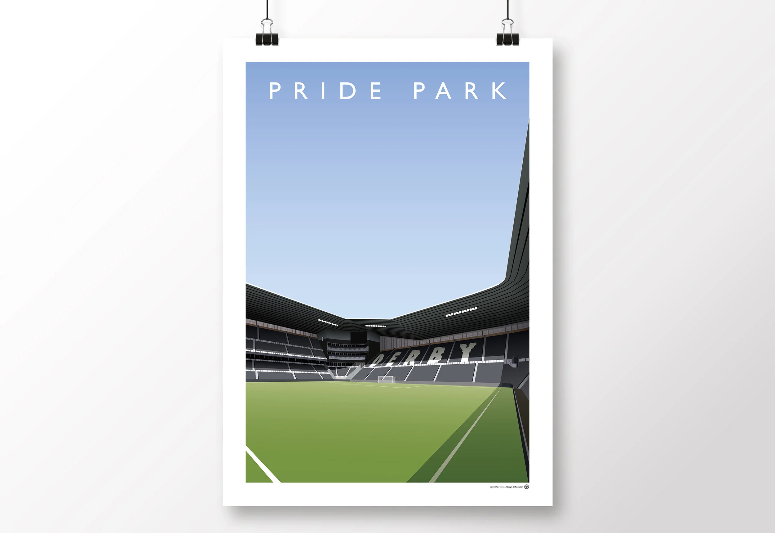 *Sale* Derby Pride Park Poster