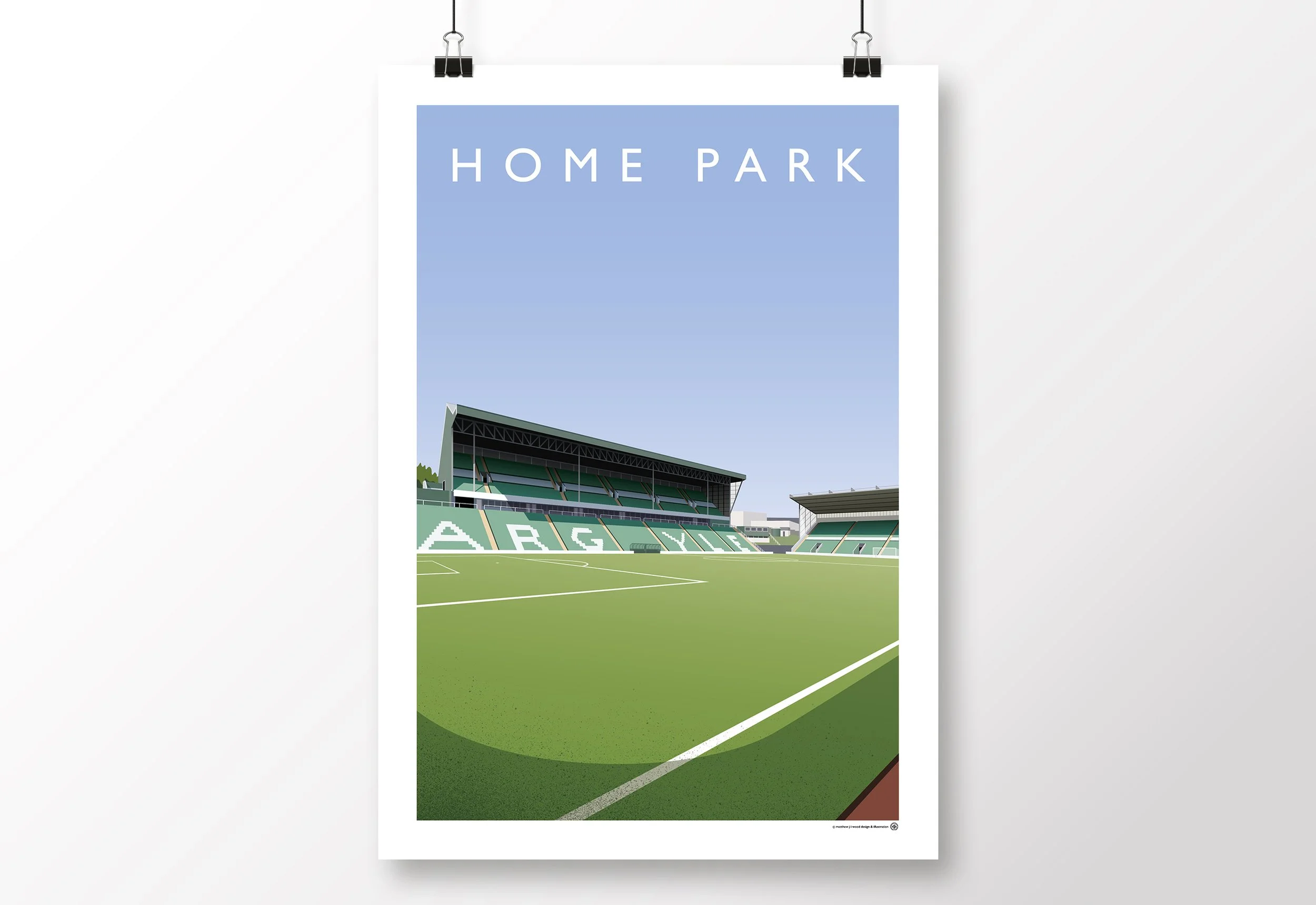 Home-Park-Poster-Plymouth-Argyle-FC-Stadium