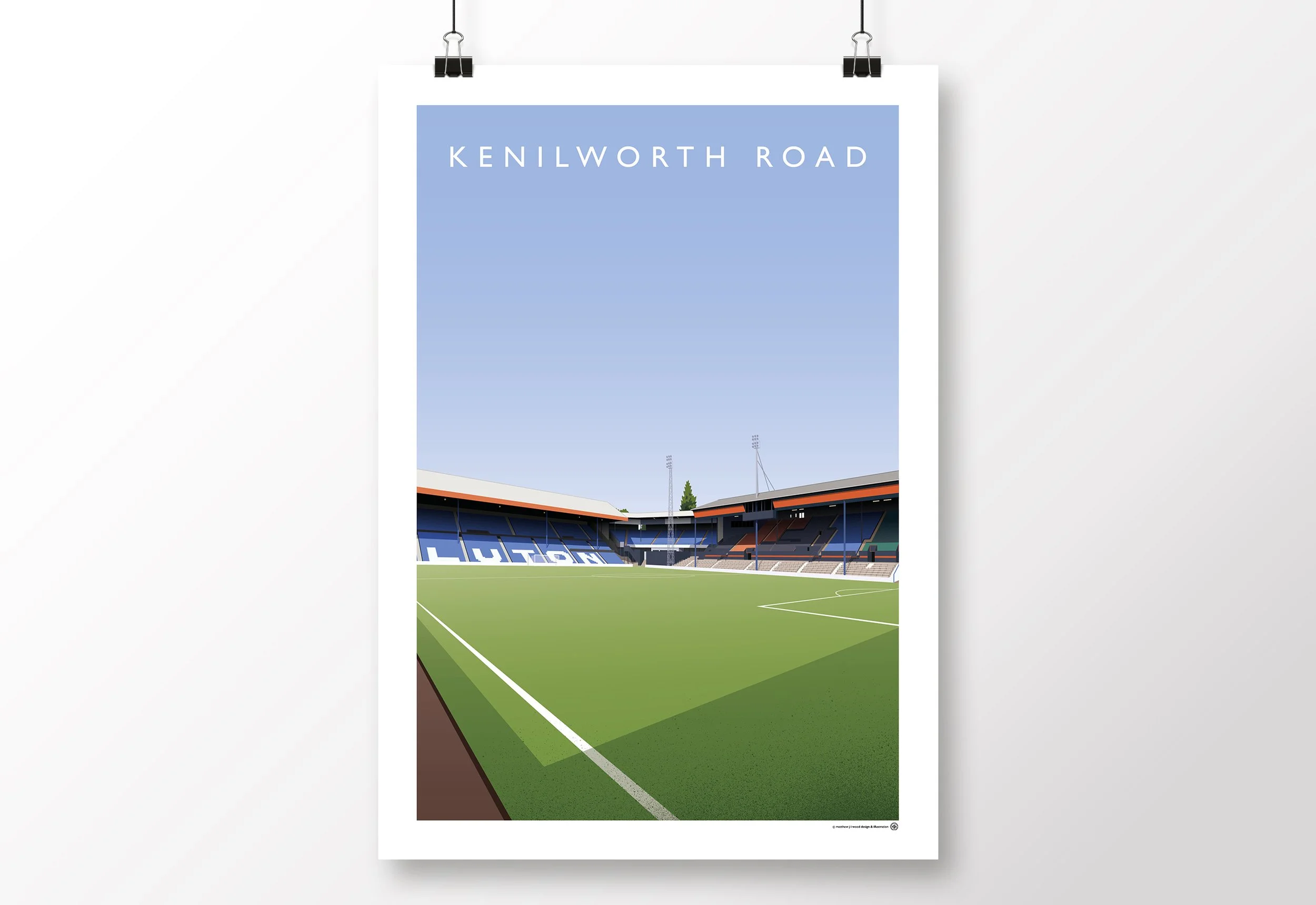Kenilworth-Road-Poster-Luton-Town-FC