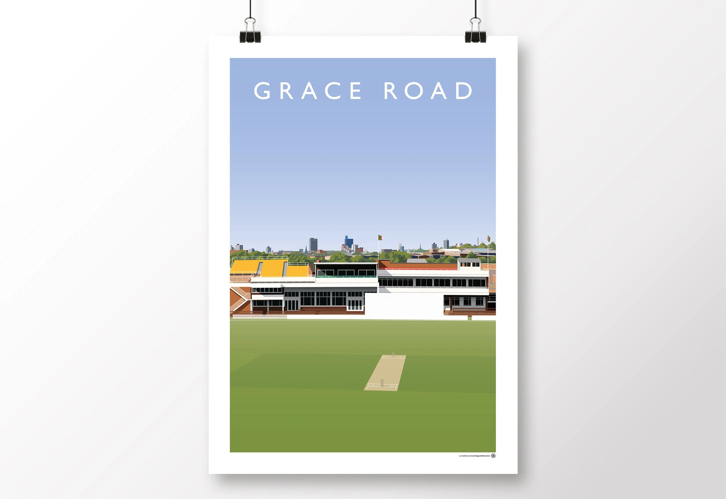 *SALE* Leicestershire Grace Road Poster