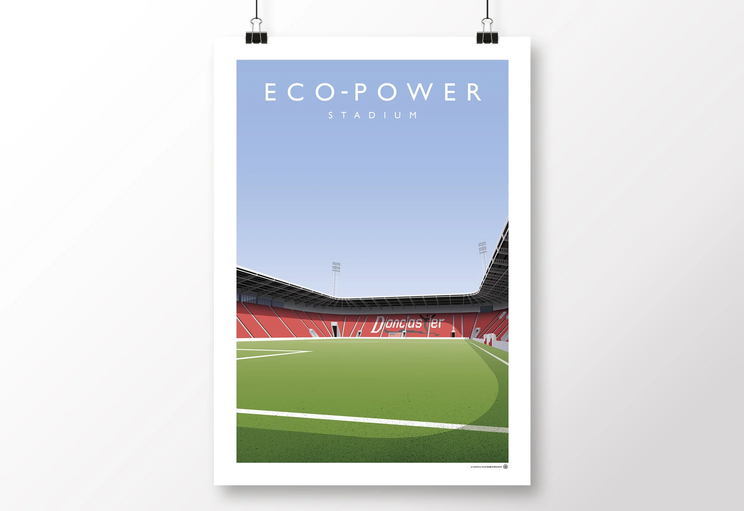 Eco-Power-Stadium-Poster-Doncaster-Rovers-Keepmoat