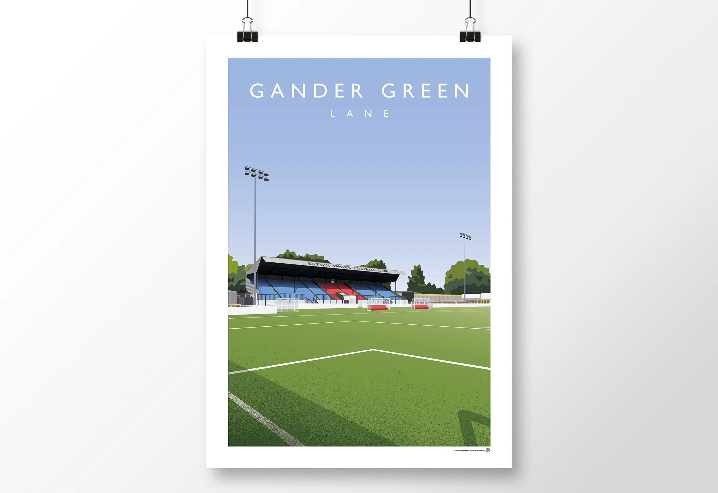 Gander-Green-Lane-Poster-Sutton-United-Print-VBS-Community-Stadi