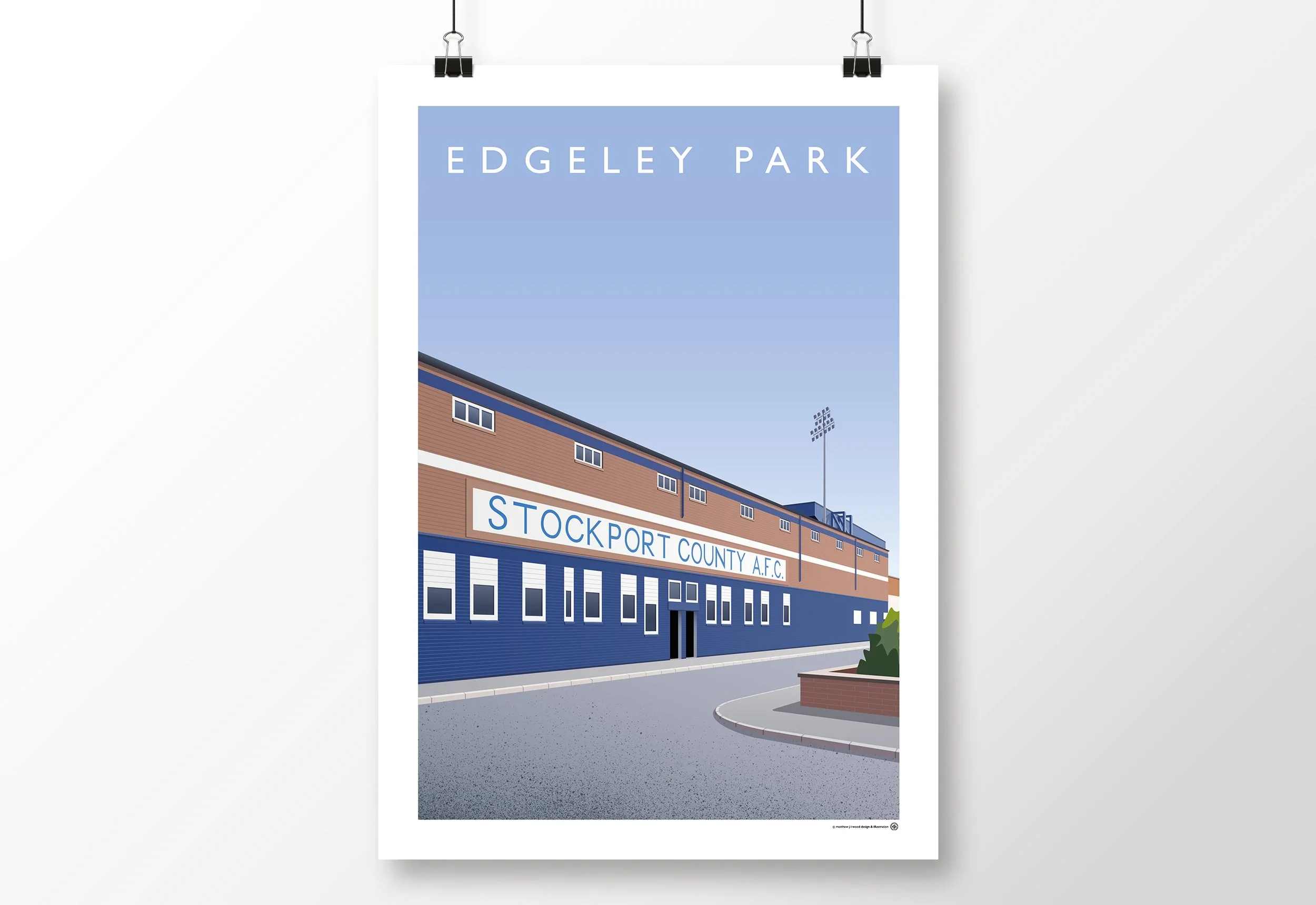 Edgeley-Park-Poster-Stockport-County-Print-Bergara