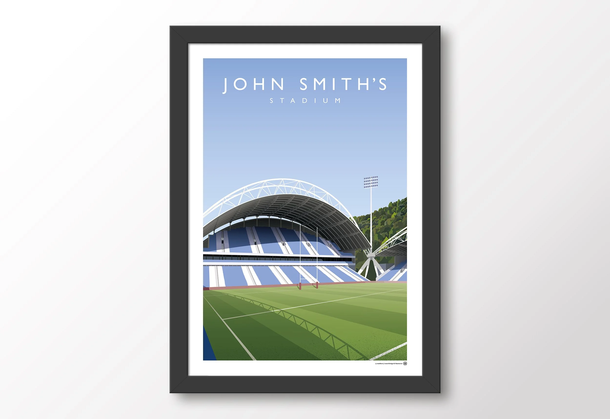 John-Smiths-Stadium-Framed-Poster-Huddersfield-Giants-Rugby-Leag