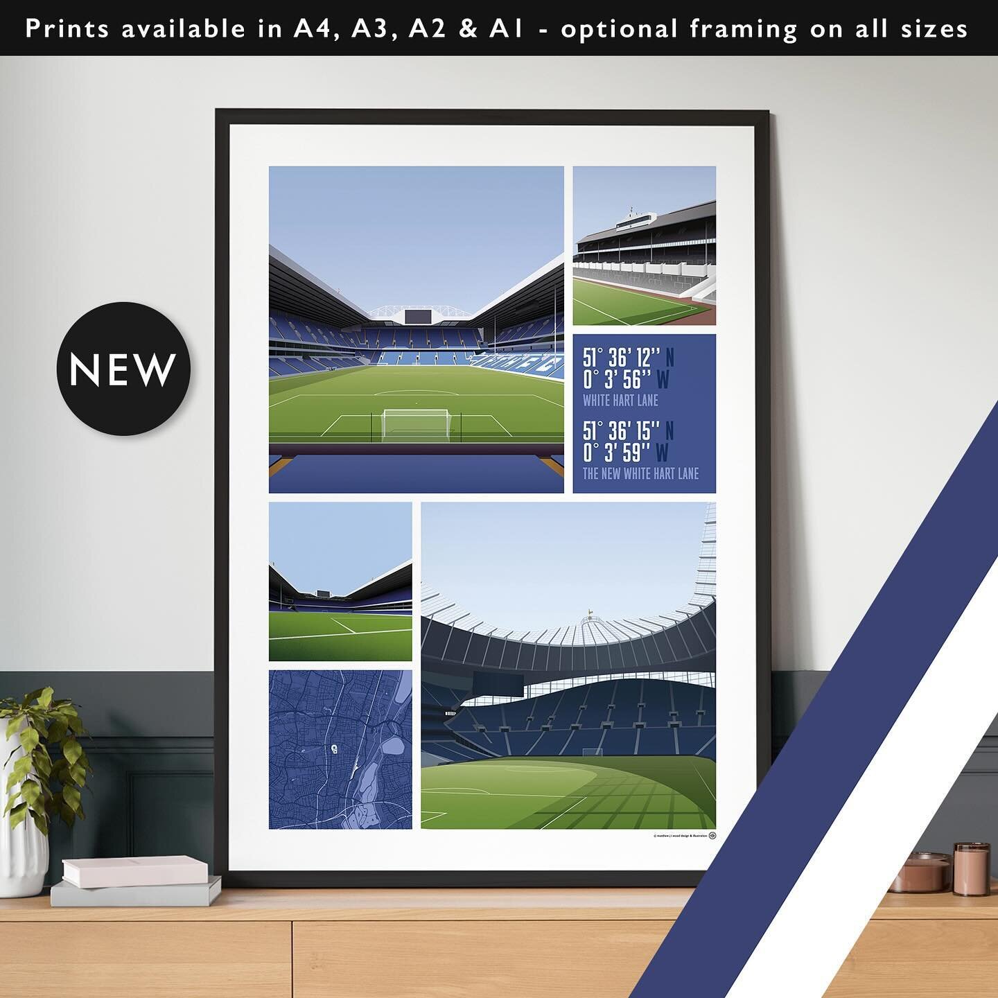 Arsenal Views Of Highbury & The Emirates Poster Matthew J I Wood