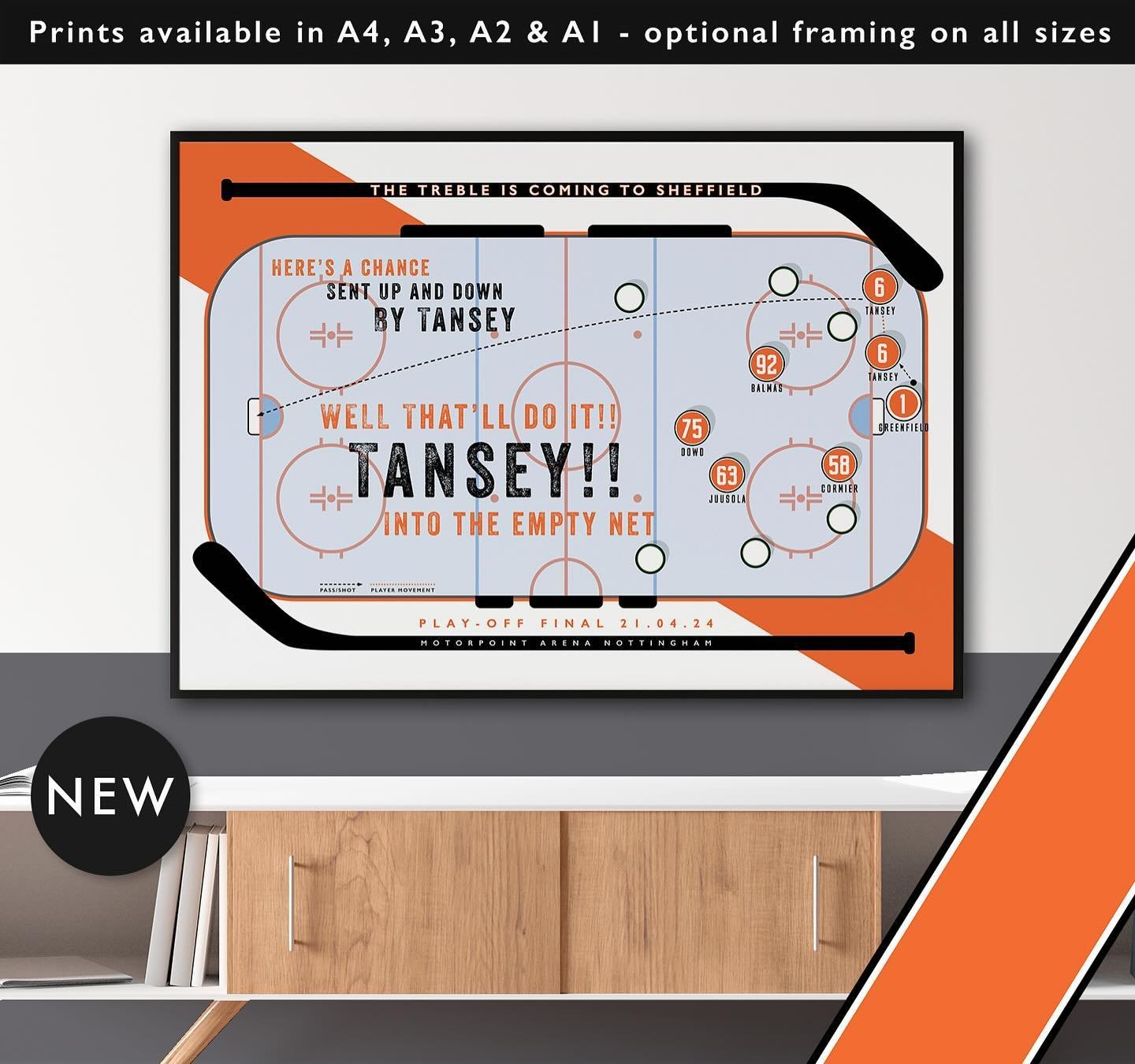 NEW: Sheffield Steelers The Tansey Goal

Prints available in A4, A3, A2 &amp; A1 with optional framing 

Get 10% off until midnight with the discount code  GRAND-SLAM 

Shop now: matthewjiwood.com/ice-hockey/she&hellip;

#SheffieldSteelers #Steelers 