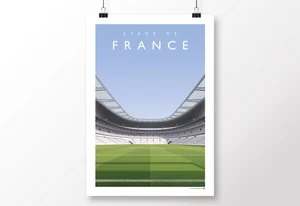 Magazine Vintage Équipe De France 2004 – Poster Le Foot, Collectionneur
