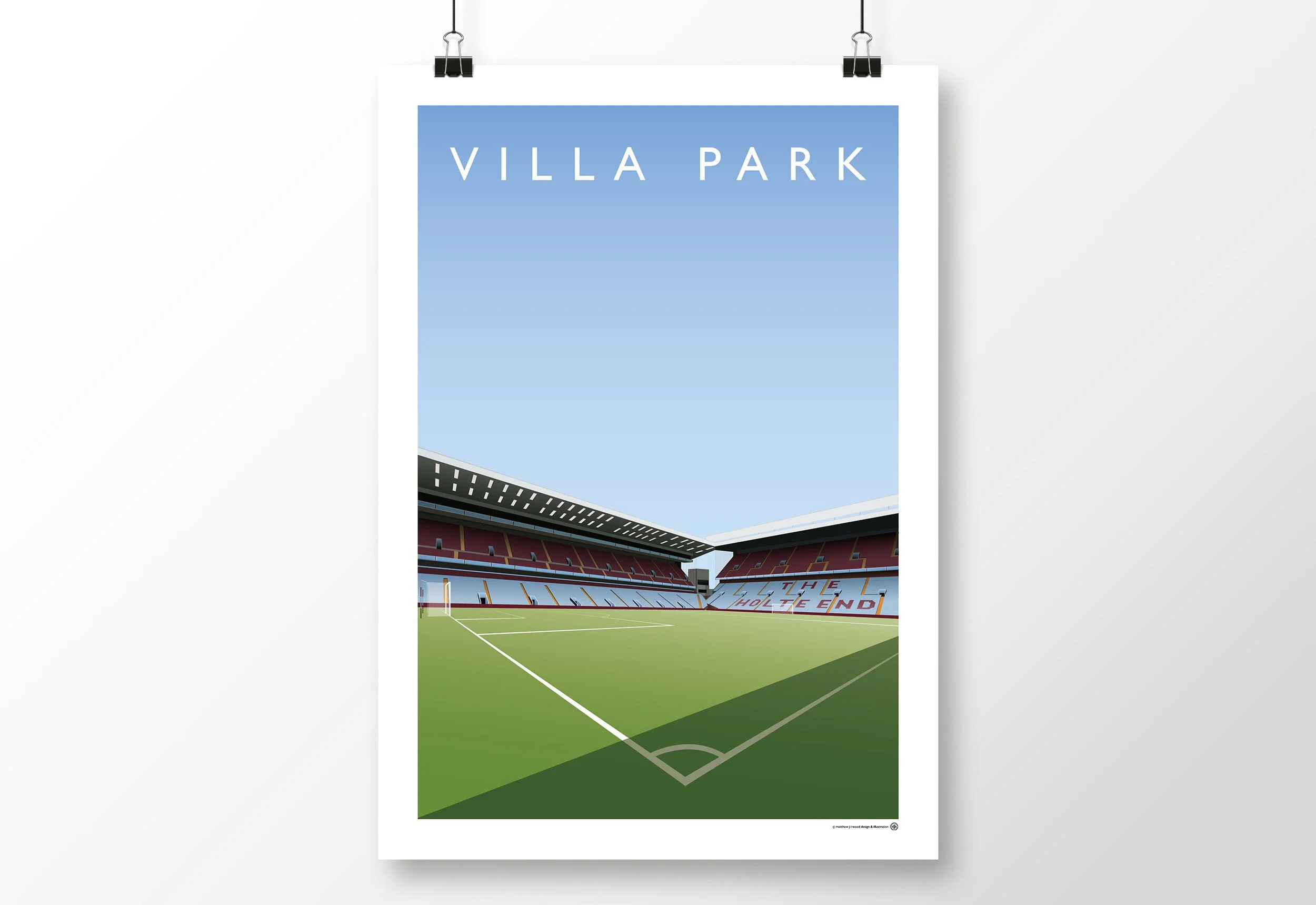*SALE* Aston Villa, Villa Park - Doug Ellis Stand/Holte End Poster