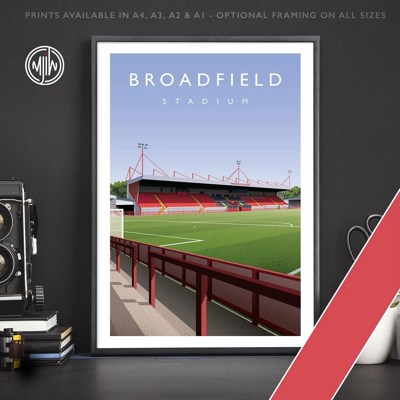 NEW: Crawley Town Broadfield Stadium

Get 10% off until midnight with the discount code: 
RED-DEVILS 

Shop now: matthewjiwood.com/league-two-gro&hellip;

Prints available in A4, A3, A2 &amp; A1 with optional framing 

#CrawleyTown #Crawley #CTFC #To