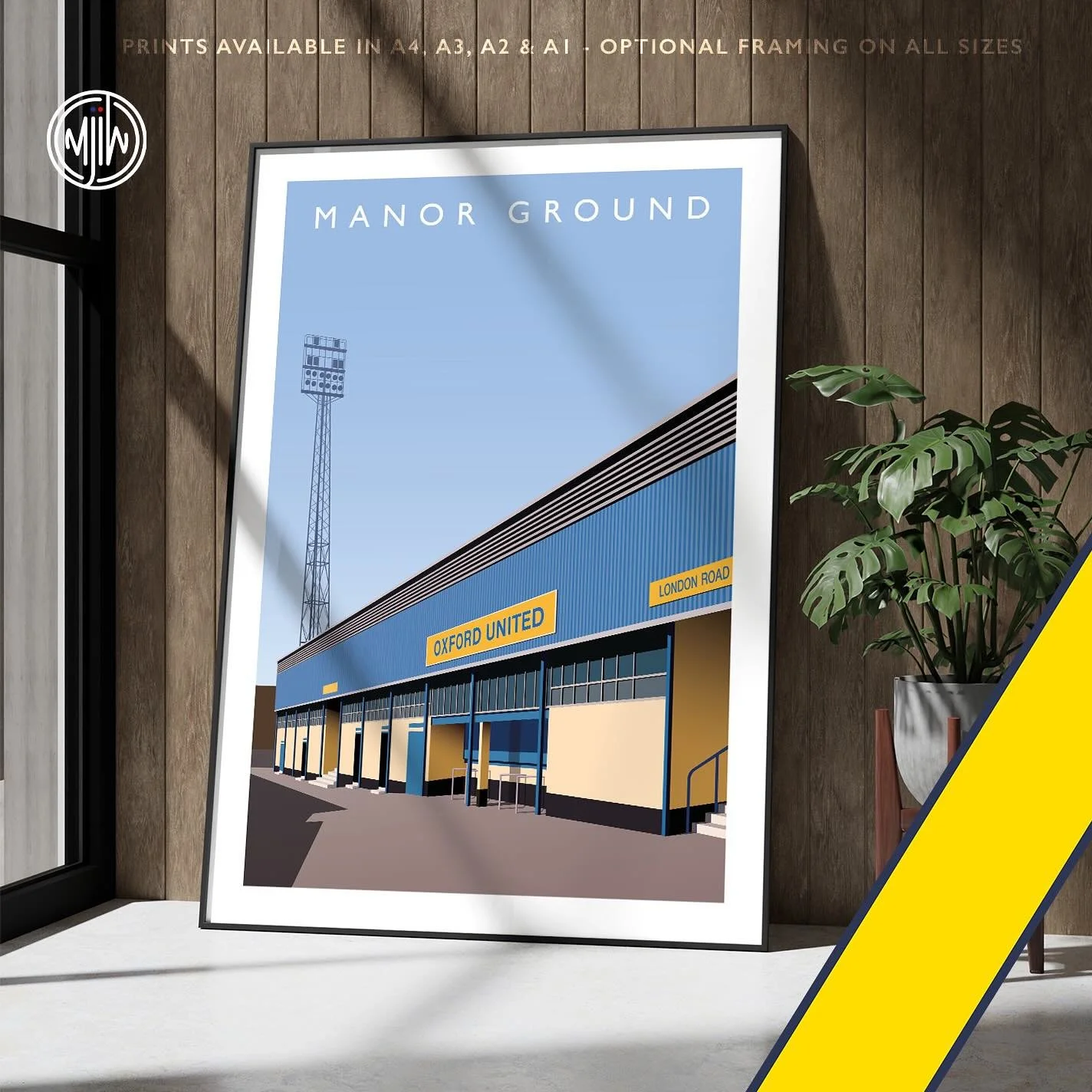 The Manor Ground

Get 10% off until midnight with the discount code:
THE-YELLOWS

Visit: matthewjiwood.com/championship-g&hellip;

Prints available in A4, A3, A2 &amp; A1 with optional framing 

#OUFC #Oxford #COYY