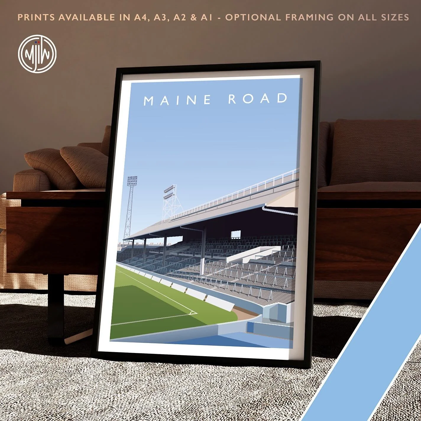 Maine Road The Old Kippax

Get 10% off until midnight with the discount code:
BLUE-MOON

Shop now: matthewjiwood.com/premier-league&hellip;

Prints available in A4, A3, A2 &amp; A1 with optional framing 

#MCFC
