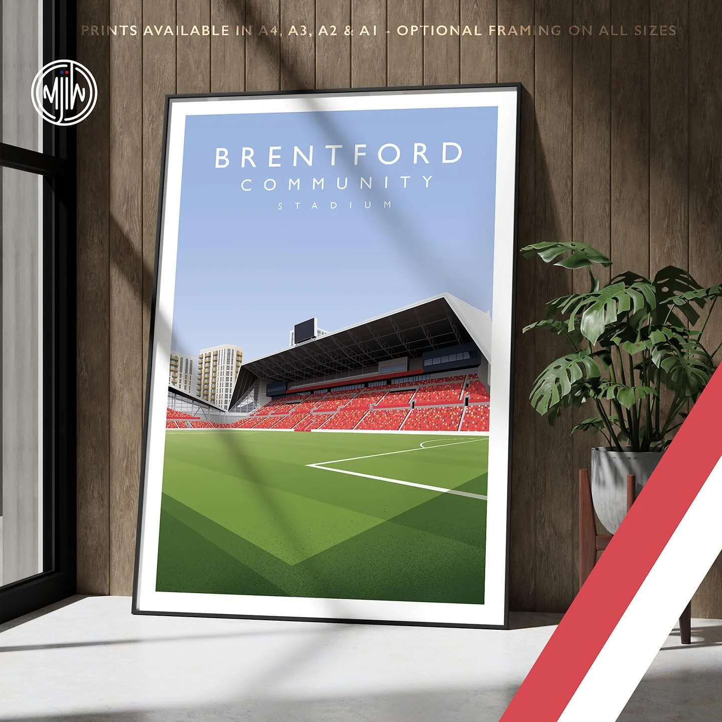 Brentford Community Stadium

Get 10% off until midnight with the discount code:
THE-BEES 

Shop Now: matthewjiwood.com/premier-league&hellip;

Prints available in A4, A3, A2 &amp; A1 with optional framing 

#BrentfordFC #Bees #Brentford