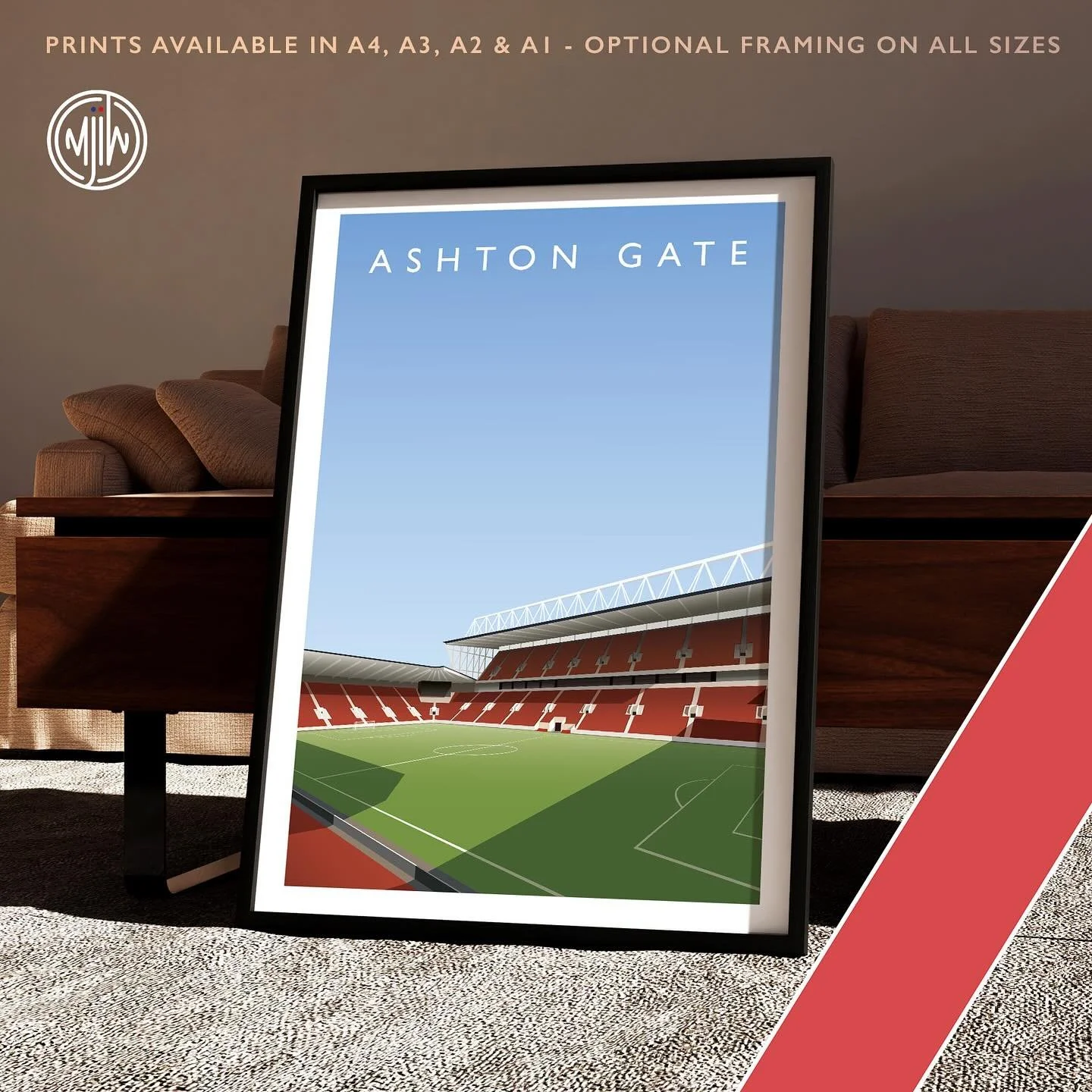 Ashton Gate

Get 10% off until midnight with the discount code:
THE-ROBINS

Shop Now: matthewjiwood.com/championship-g&hellip;

Prints available in A4, A3, A2 &amp; A1 with optional framing

#BCFC #Bristol #BristolCity #Robins