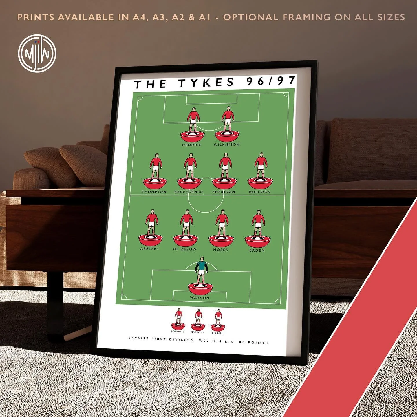 The Tykes 96/97

Get 10% off until midnight with the discount code:
THE-TYKES

Shop now: matthewjiwood.com/subbuteo-xis/b&hellip;

Prints available in A4, A3, A2 &amp; A1 with optional framing 

#Barnsley #tykes #BarnsleyFC