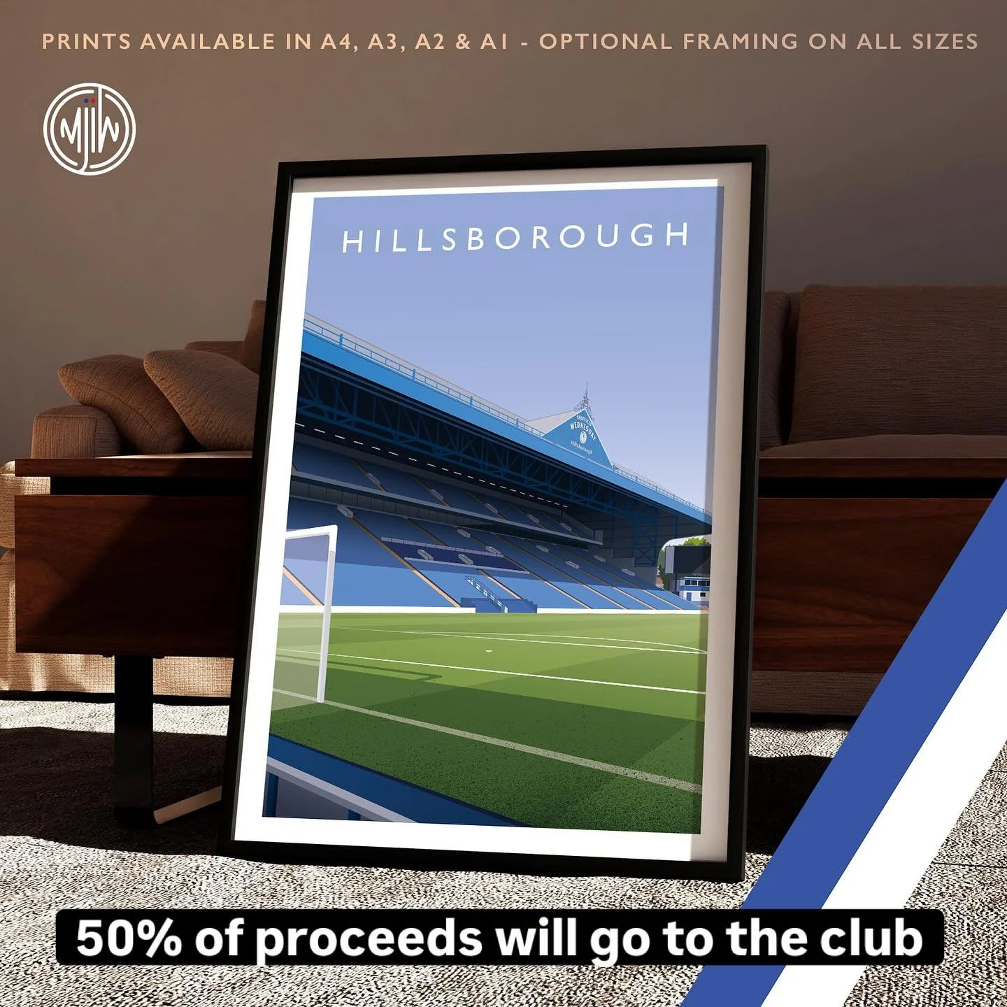 There is a light and it never goes out.

NEW: Hillsborough Stadium - 50% of proceeds will go to 
@swfcofficial 

Shop Now: 
https://
matthewjiwood.com/championship-g
rounds/hillsborough-stadium

Prints available in A4, A3, A2 &amp; A1 with optional f