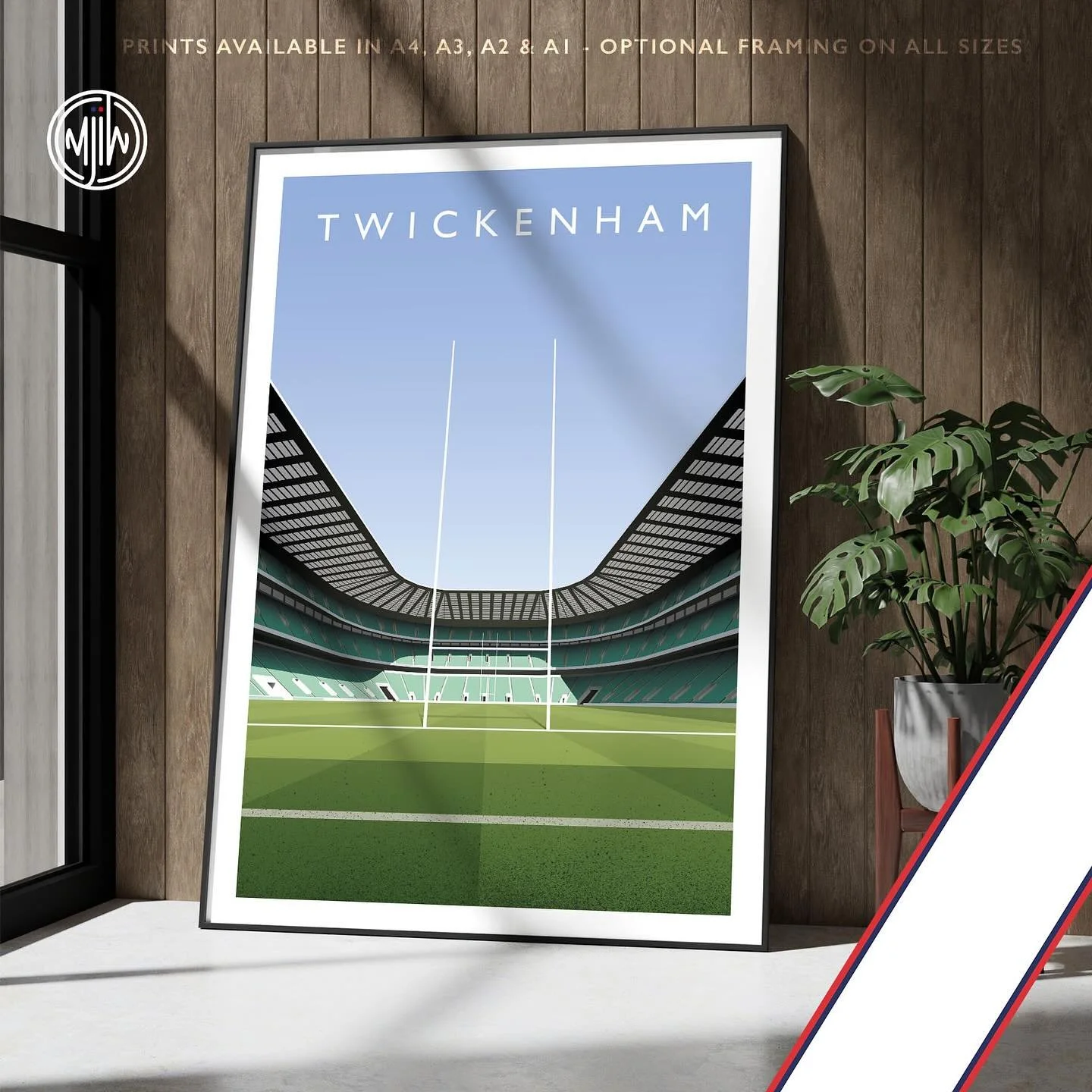 Twickenham 

Get 10% off until midnight with the discount code:
HOME-OF-RUGBY

Shop now: matthewjiwood.com/rugby/twickenh&hellip;

Prints available in A4, A3, A2 &amp; A1 with optional framing 

#Rugby #Twickenham