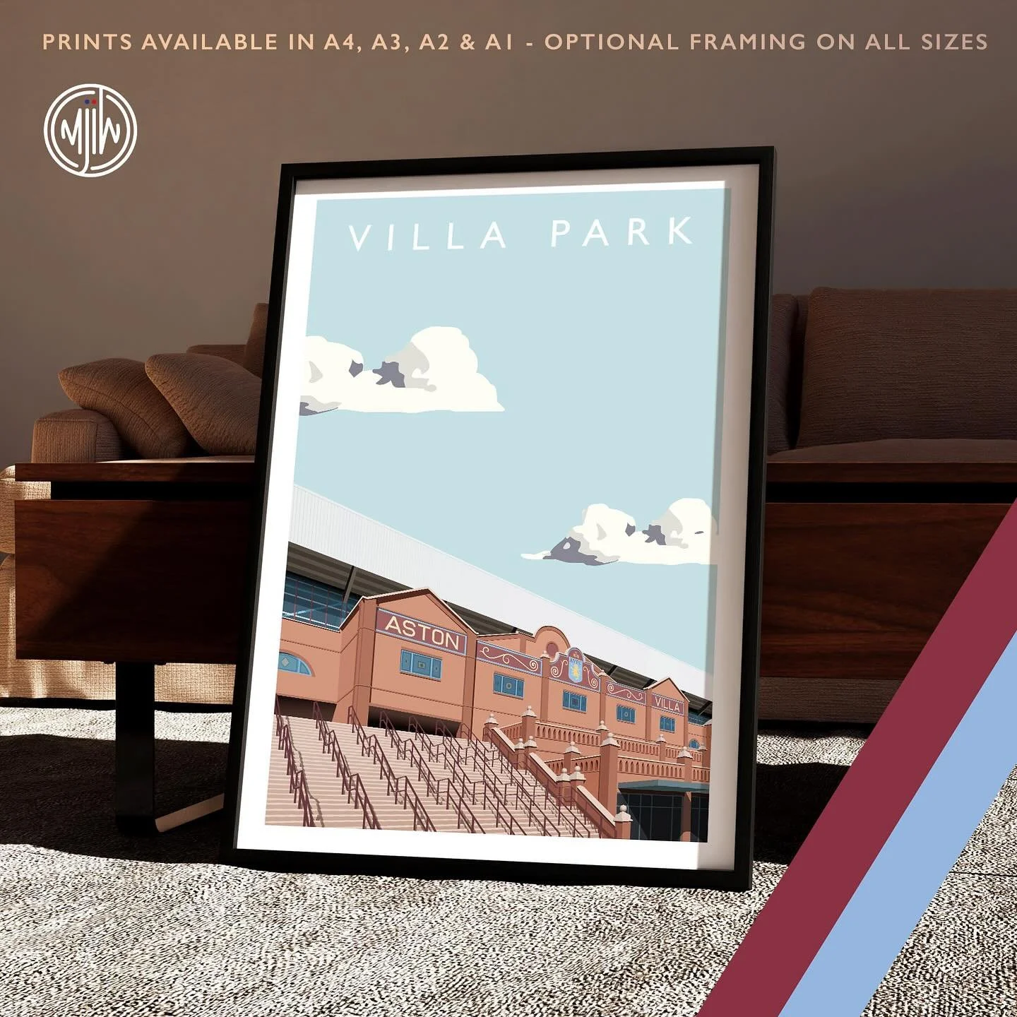 Villa Park 

Prints available in A4, A3, A2 &amp; A1 with optional framing 

Get 10% off until midnight with the discount code:
THE-VILLA

Visit: matthewjiwood.com/premier-league&hellip;

#AVFC #Villa #UTV