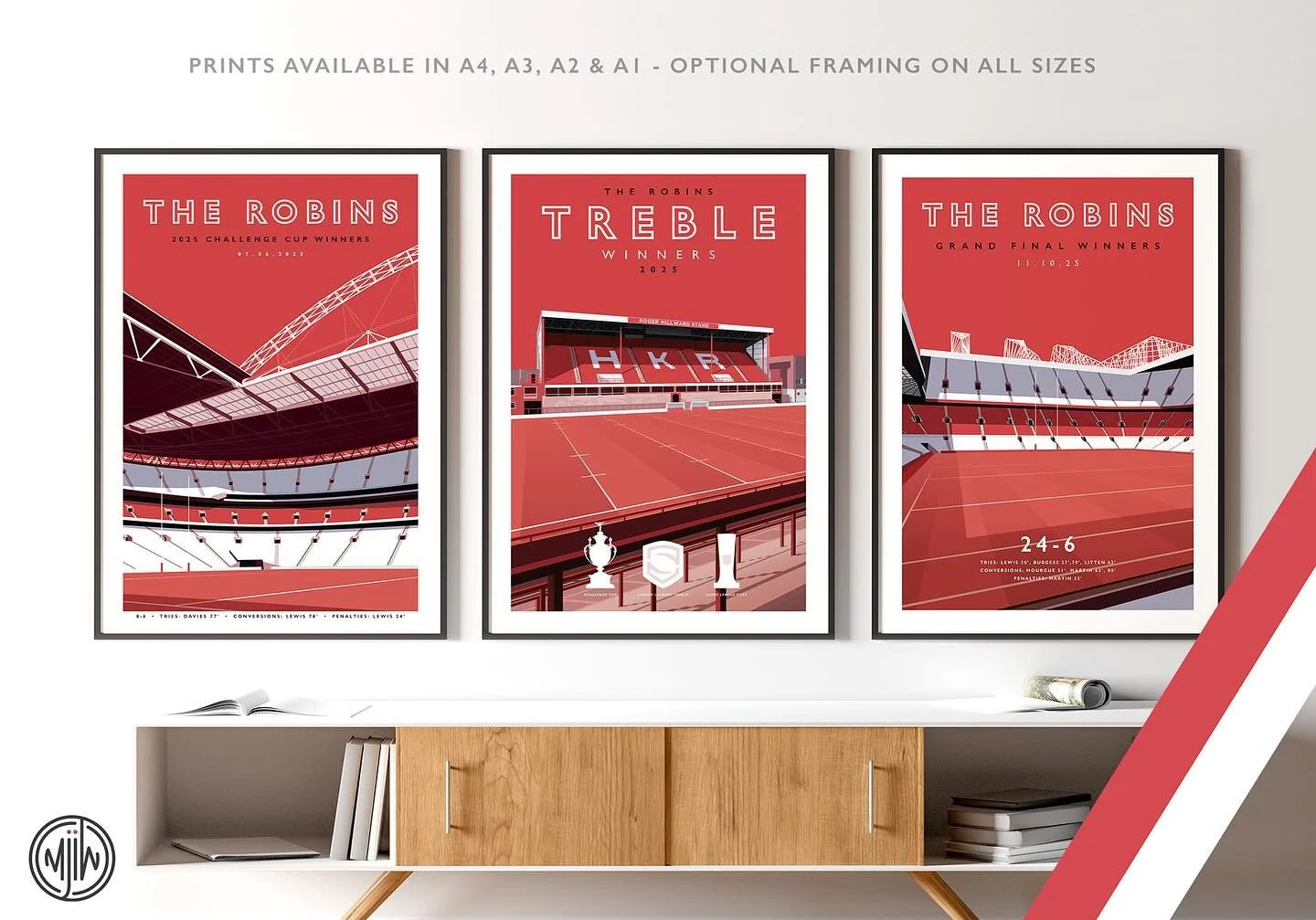 Hull KR Treble Winners

Get 10% off until midnight with the discount code:
TREBLE-WINNERS

Shop now: matthewjiwood.com/rugby-league?t&hellip;

Prints available in A4, A3, A2 &amp; A1 with optional framing 

#HullKR #RugbyLeague