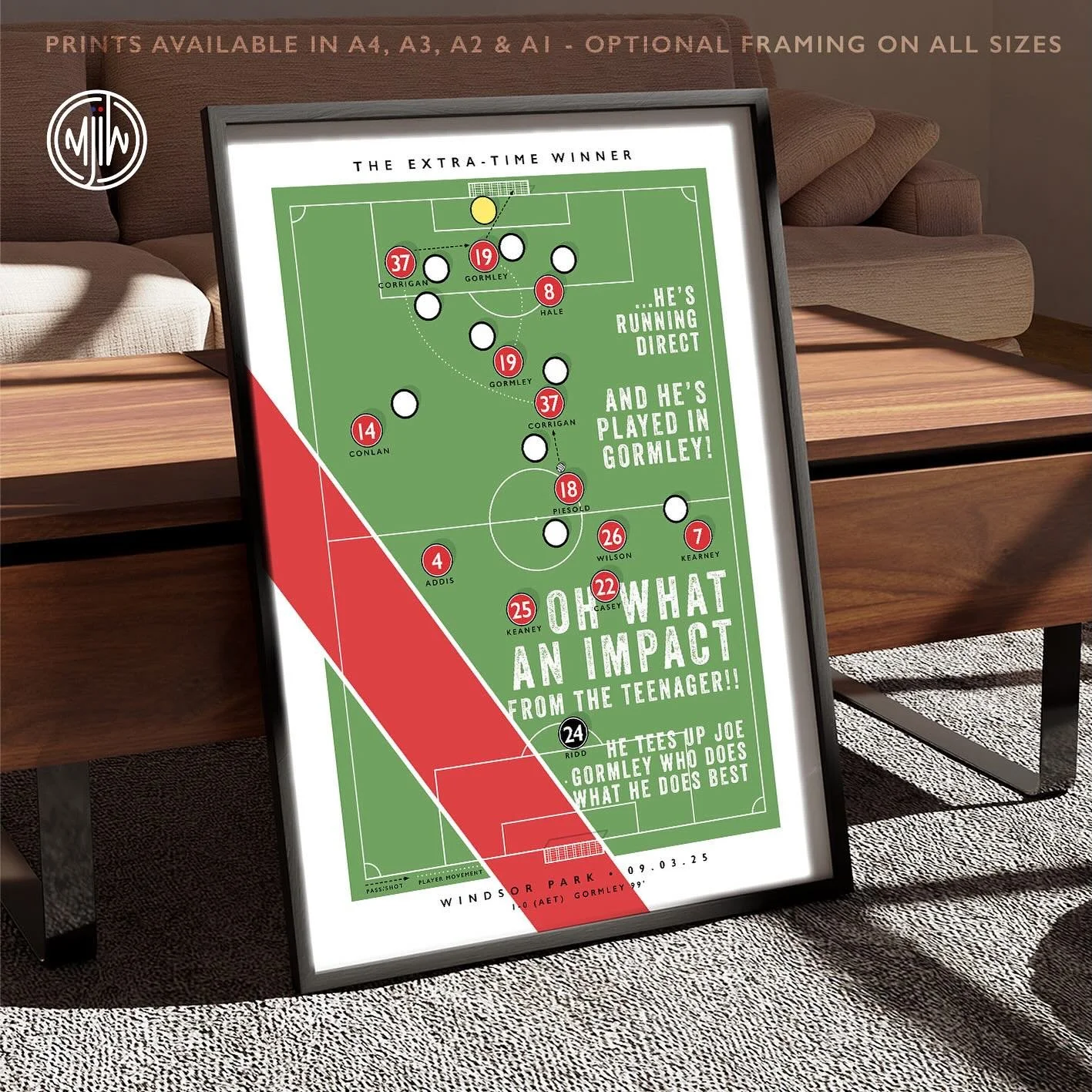 Cliftonville FC: The Extra-Time Winner

Get 10% off with the discount code: BLACK-FRIDAY-10

Visit: matthewjiwood.com/goooal/clifton&hellip;

Prints available in A4, A3, A2 &amp; A1 with optional framing 

#Cliftonville #CliftonvilleFC #RedArmy