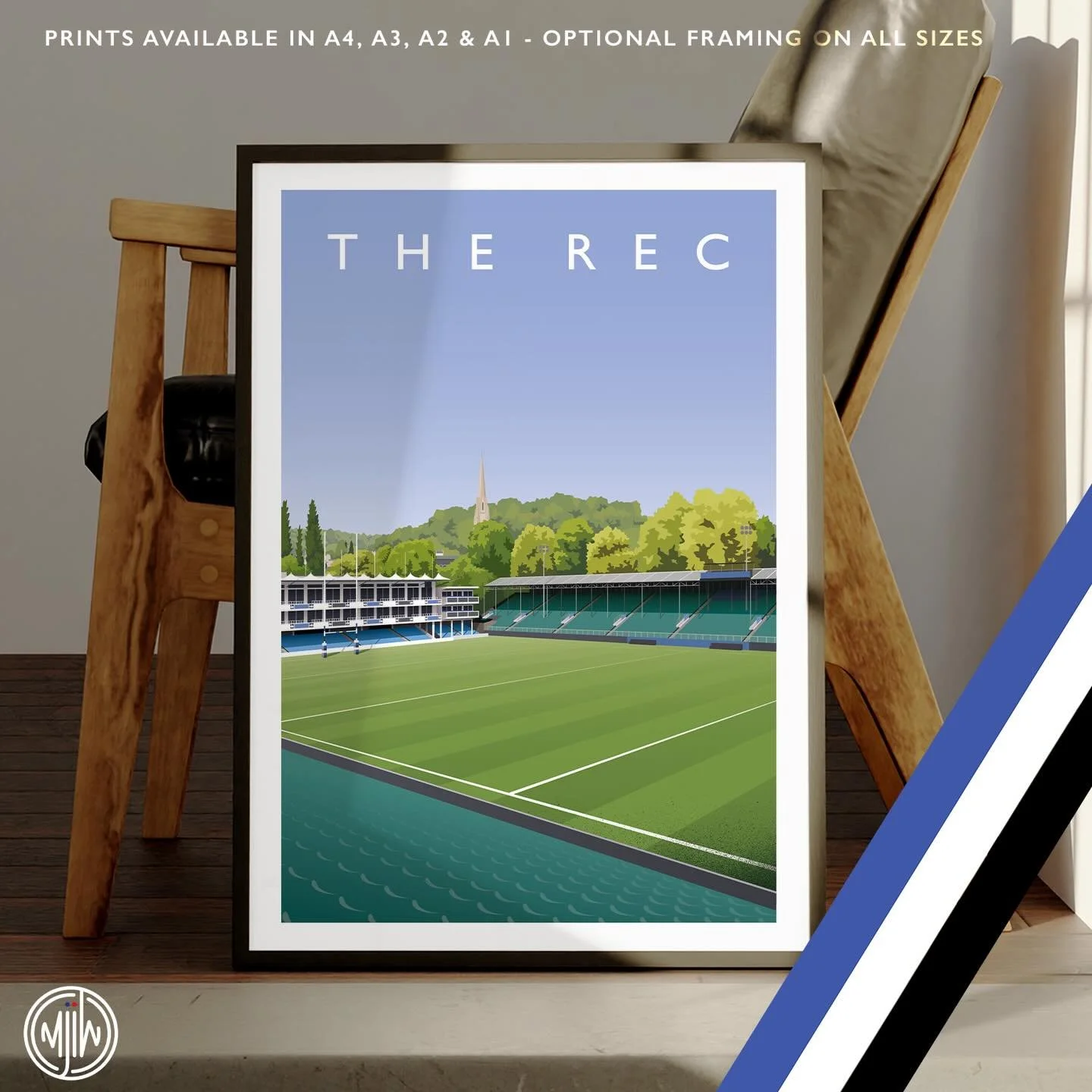 NEW: The Rec View From The East Stand

Get 10% off with the discount code: MJIW-JAN-10

Shop now: matthewjiwood.com/rugby/the-rec-&hellip;

Prints available in A4, A3, A2 &amp; A1 with optional framing

#BathRugby #Rugby