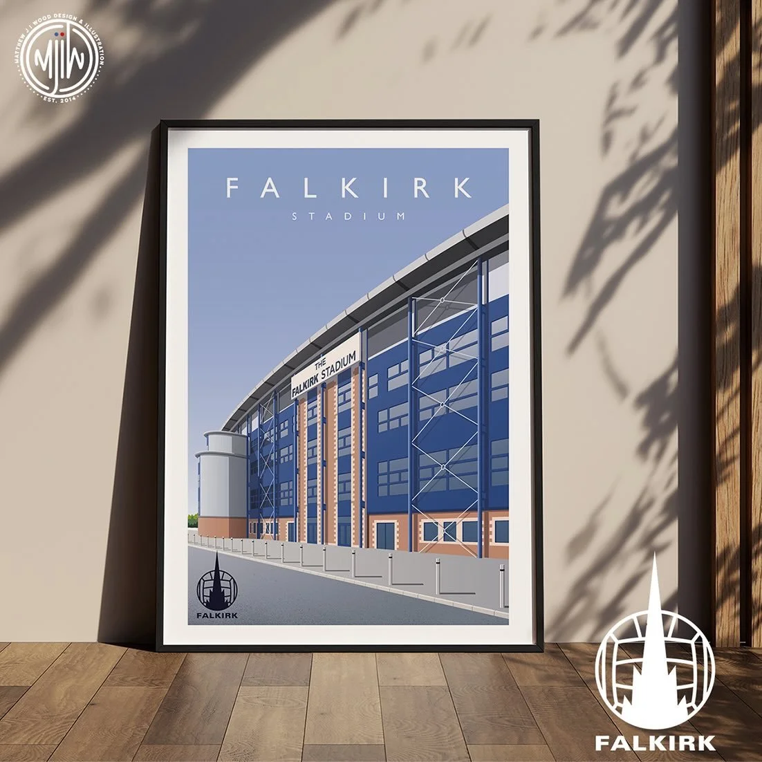 NEW: Falkirk Stadium Main Stand Entrance

Official @FalkirkFC prints available in A4, A3, A2 &amp; A1 with optional framing

Shop now: matthewjiwood.com/falkirk-fc

#Falkirk #FalkirkFC #Bairns