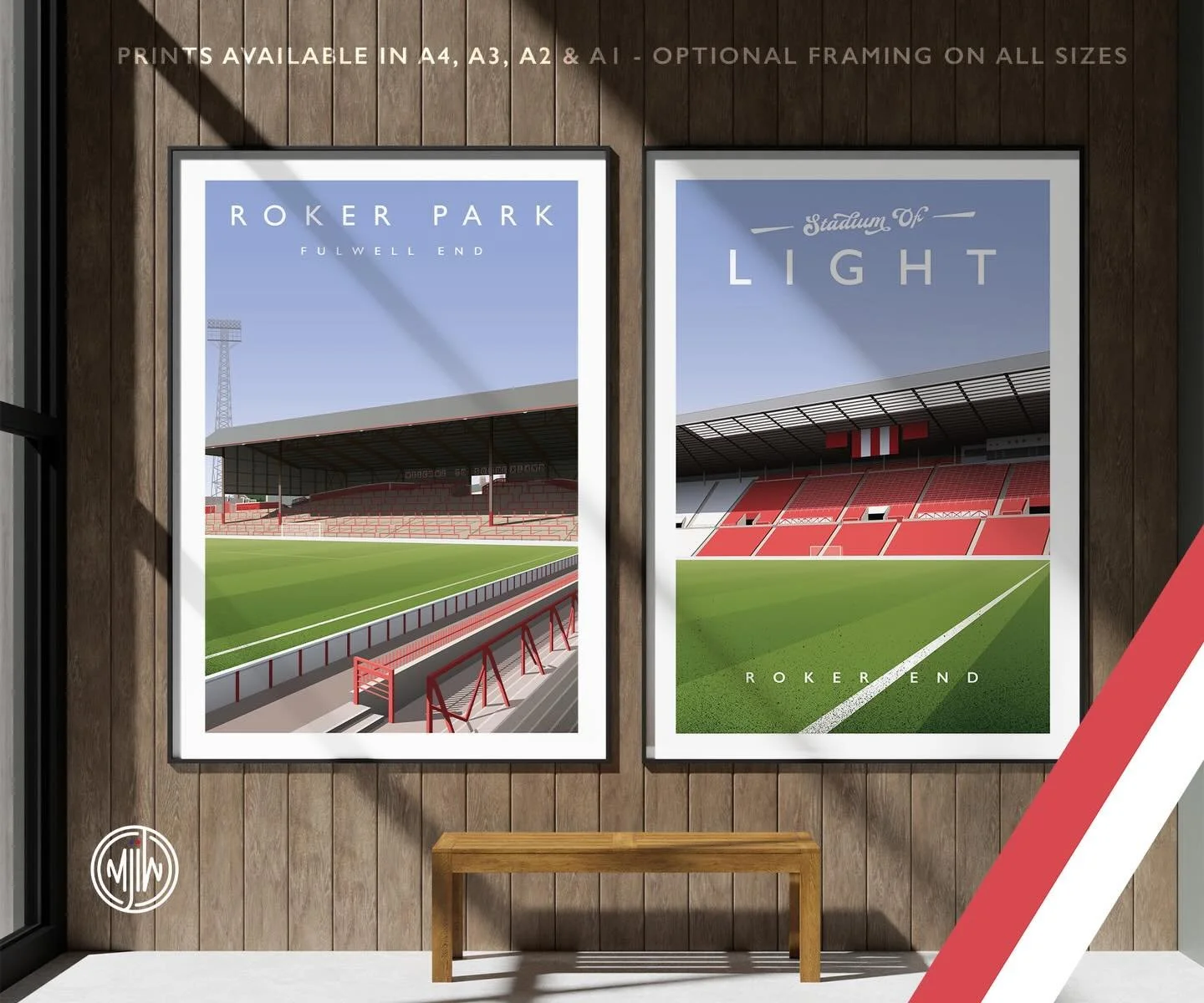 The Fulwell End &amp; The Roker End

Get 10% off until midnight with the discount code:
WISE-MEN-SAY

Shop now: matthewjiwood.com/sunderland-afc&hellip;

Prints available in A4, A3, A2 &amp; A1 with optional framing

#SAFC #Sunderland