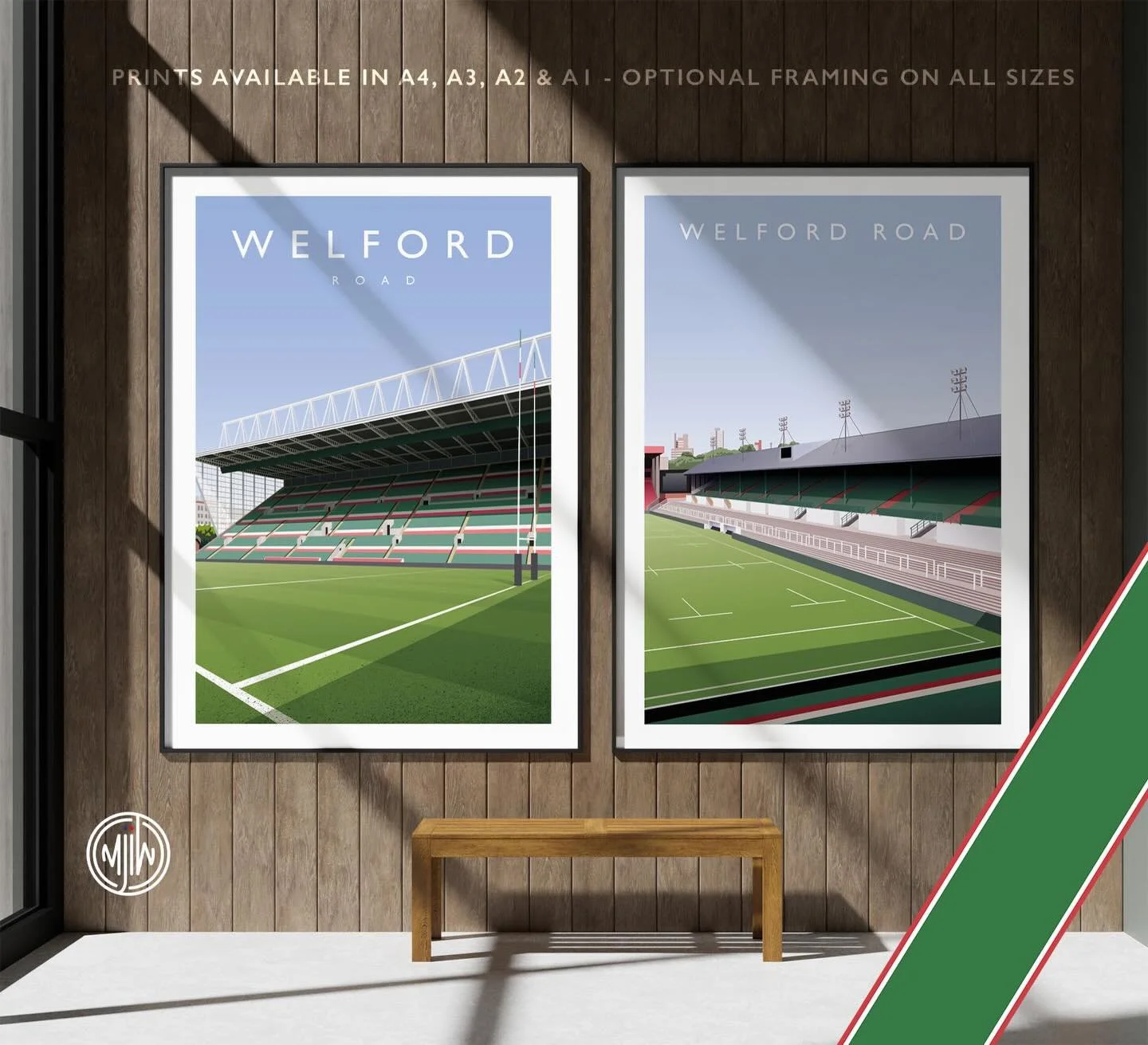 Welford Road

Get 10% off until midnight with the discount code:
THE-TIGERS

Visit: matthewjiwood.com/rugby?tag=Leic&hellip;

Prints available in A4, A3, A2 &amp; A1 with optional framing

#LeicesterTigers #TigersFamily #Rugby