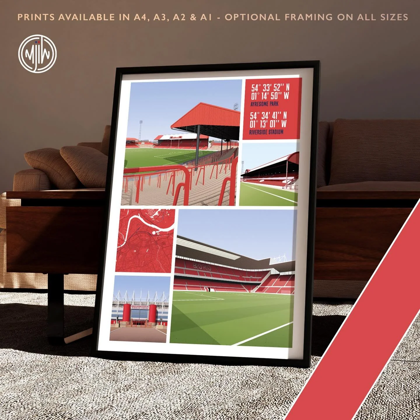 Views Of Ayresome Park &amp; Riverside Stadium

Get 10% off until midnight with the discount code:
THE-BORO

Shop Now: matthewjiwood.com/middlesbrough-&hellip;

Prints available in A4, A3, A2 &amp; A1 with optional framing

#Boro #Middlesbrough