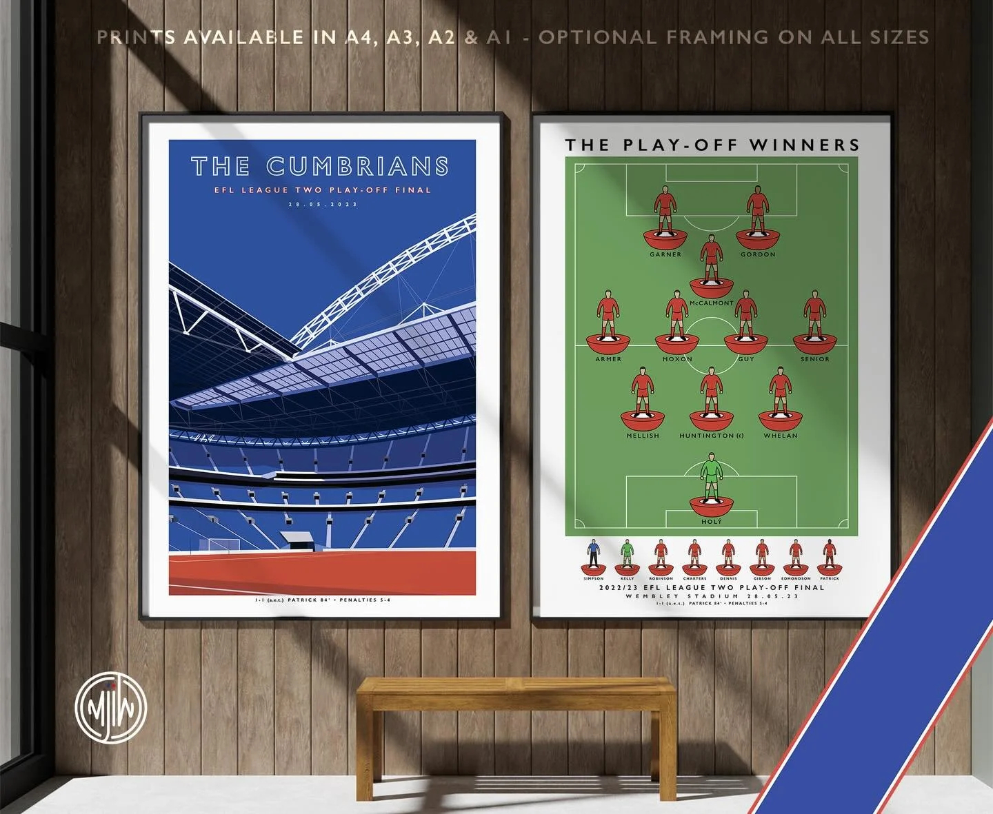 The Cumbrians Wembley &amp; The 2023 Play-Off Winners

Get 10% off until midnight with the discount code:
THE-CUMBRIANS

Shop now: matthewjiwood.com/subbuteo-xis/c&hellip;

Prints available in A4, A3, A2 &amp; A1 with optional framing 

#CUFC #Carlis