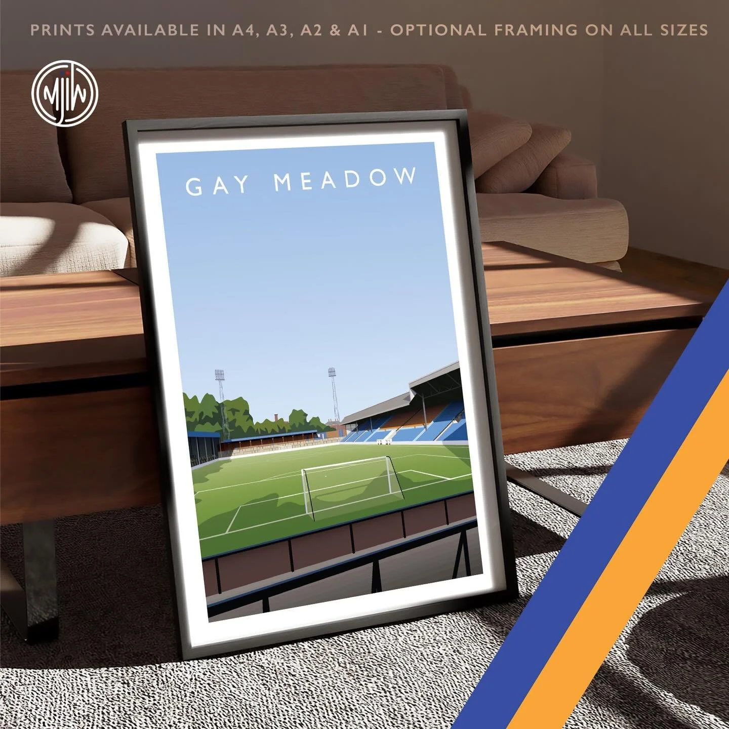 Gay Meadow

Get 10% off until midnight with the discount code:
THE-SHREWS

Shop Now: matthewjiwood.com/league-two-gro&hellip;

Prints available in A4, A3, A2 &amp; A1 with optional framing 

#Shrewsbury #Salop #BlueAmberArmy #Shrews