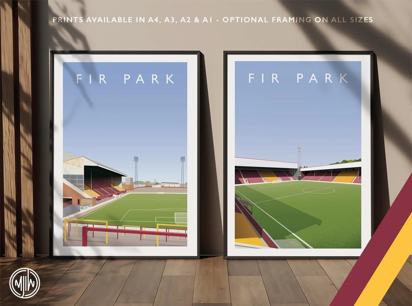 Fir Park

Get 10% off until midnight with the discount code:
THE-WELL

Shop Now: matthewjiwood.com/scottish-groun&hellip;

Prints available in A4, A3, A2 &amp; A1 with optional framing 

#Motherwell #MotherwellFC #Steelmen