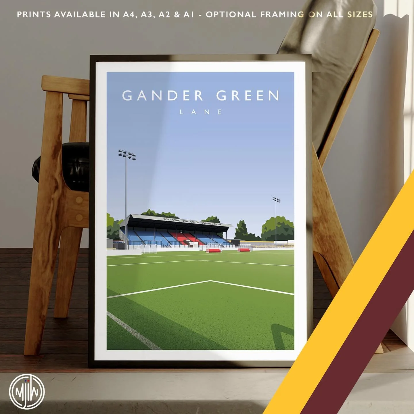 Gander Green Lane

Get 10% off until midnight with the discount code:
AMBER-CHOCOLATE

Prints available in A4, A3, A2 &amp; A1 with optional framing 

Shop Now: matthewjiwood.com/english-nonlea&hellip;

#SuttonUnited #Sutton