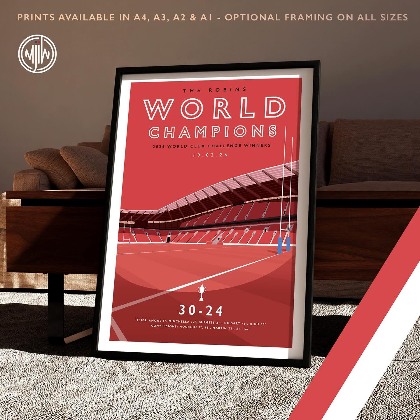 Hull KR World Club Challenge Champions

Get 10% off until midnight with the discount code: WORLD-CHAMPIONS

Shop now: matthewjiwood.com/rugby-league?t&hellip; 

Prints available in A4, A3, A2 &amp; A1 with optional framing 

#HullKR