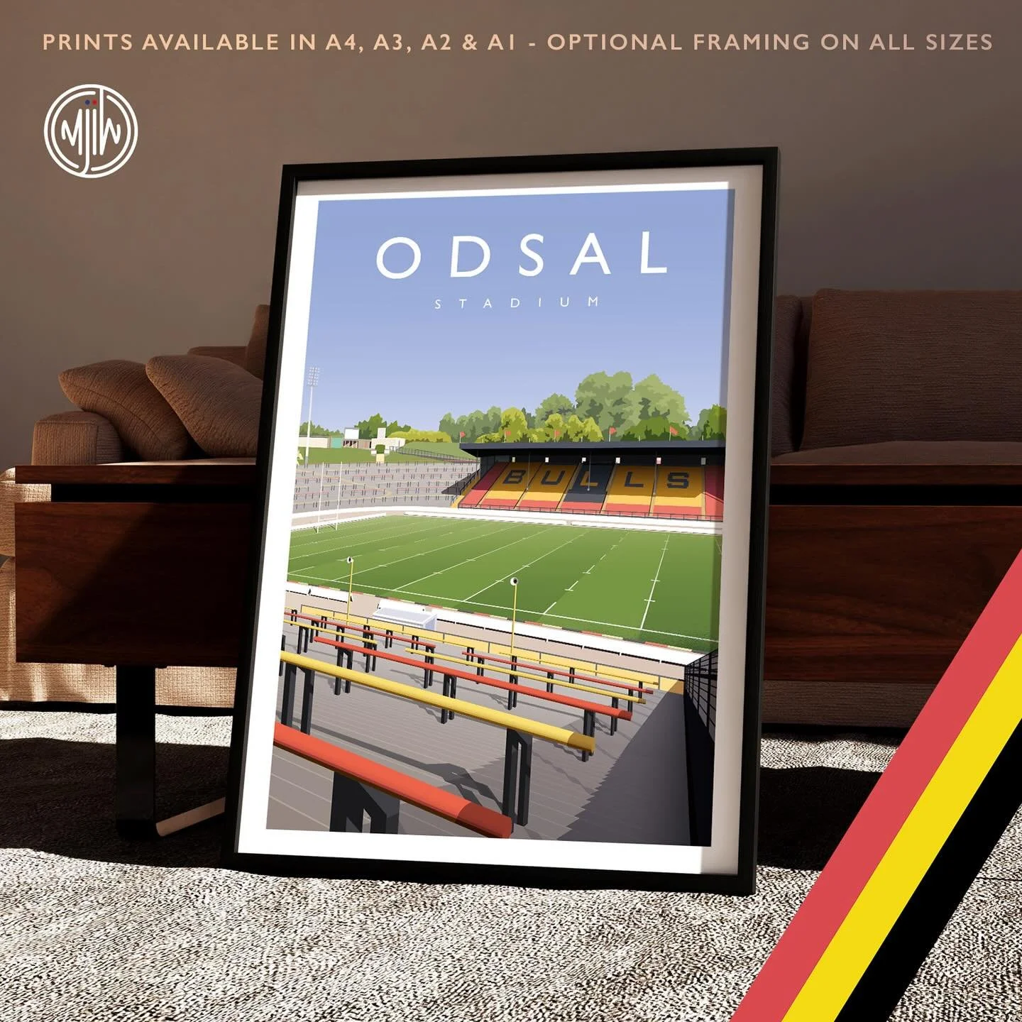 NEW: Bradford Bulls Odsal Stadium

Get 10% off until midnight with the discount code:
THE-BULLS

Shop now: matthewjiwood.com/rugby-league/b&hellip;

Prints available in A4, A3, A2 &amp; A1 with optional framing

#BradfordBulls #Bradford #RugbyLeague 