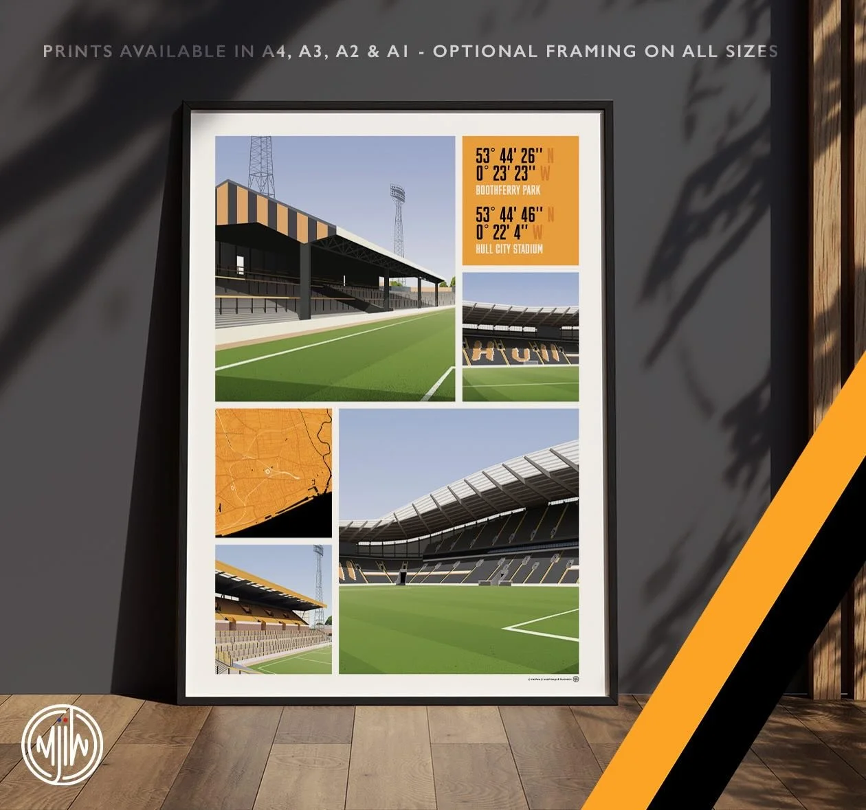Views Of Boothferry Park &amp; MKM Stadium

Get 10% off until midnight with the discount code:
THE-TIGERS

Shop now: matthewjiwood.com/hull-city-prin&hellip;

Prints available in A4, A3, A2 &amp; A1 with optional framing 

#Hull #Tigers #hullcity #hc