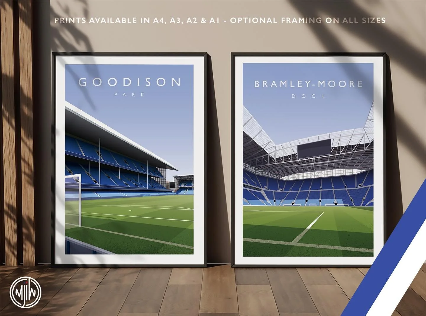 Goodison Park &amp; Bramley-Moore Dock

Get 10% off until midnight with the discount code:
THE-TOFFEES

Visit: matthewjiwood.com/everton-prints

Prints available in A4, A3, A2 &amp; A1 

#Everton