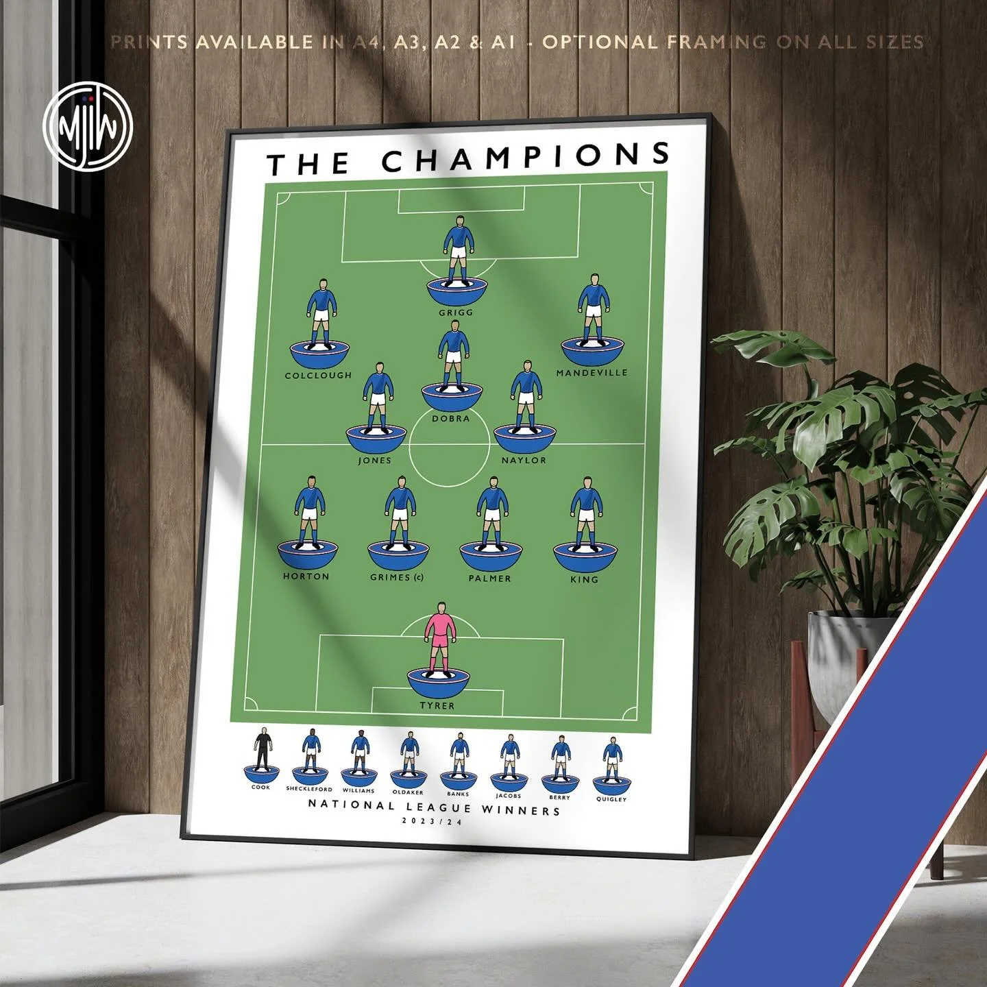 Chesterfield FC The Champions 2023/24

Get 10% off until midnight with the discount code:
THE-SPIREITES

Shop Now: matthewjiwood.com/subbuteo-xis/c&hellip;

Prints available in A4, A3, A2 &amp; A1 with optional framing 

#Spireites #ChesterfieldFC