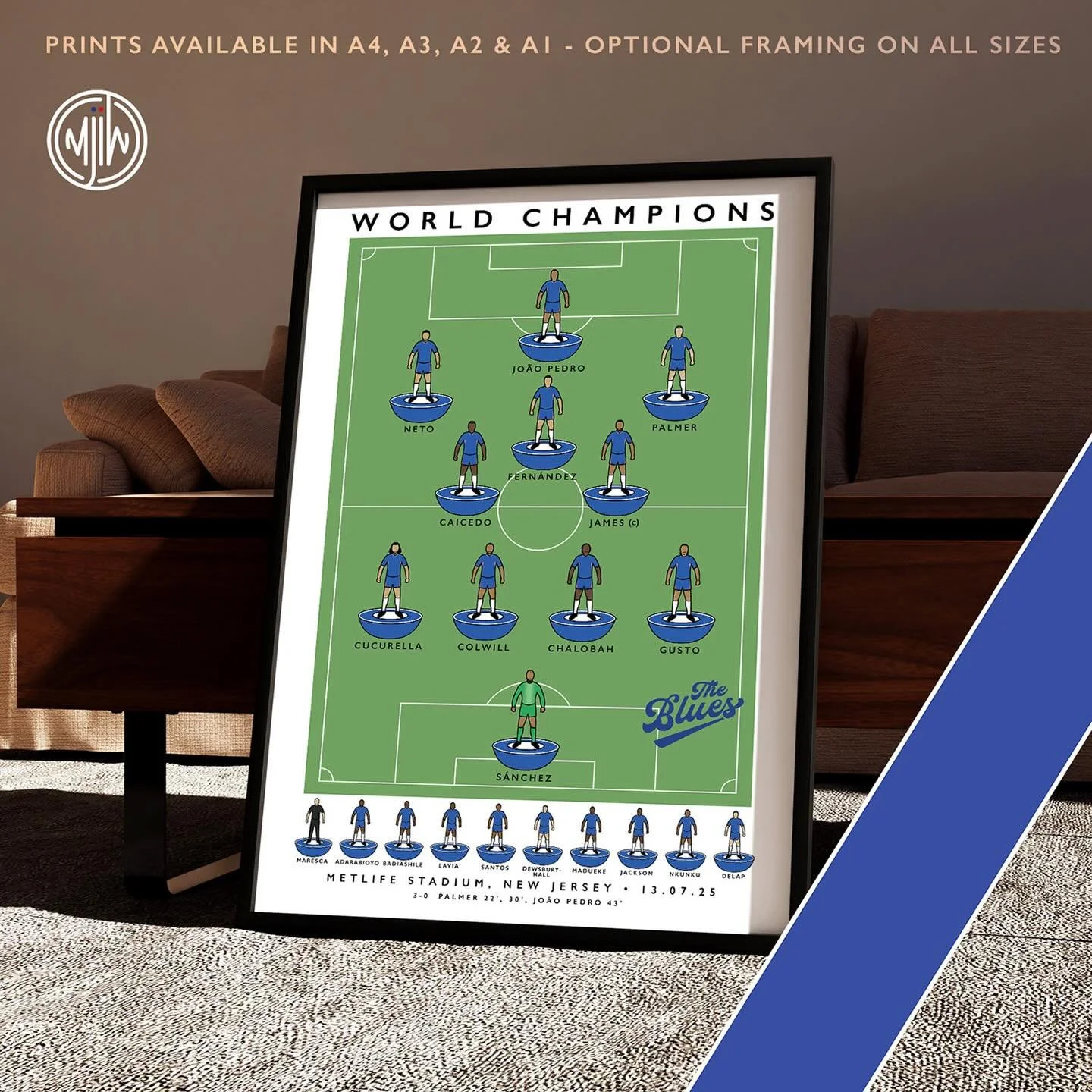 Chelsea FC: World Champions

Get 10% off until midnight with the discount code:
THE-BRIDGE

Prints available in A4, A3, A2 &amp; A1 with optional framing

Shop Now: matthewjiwood.com/chelsea-fc-pos&hellip;

#Chelsea #CFC