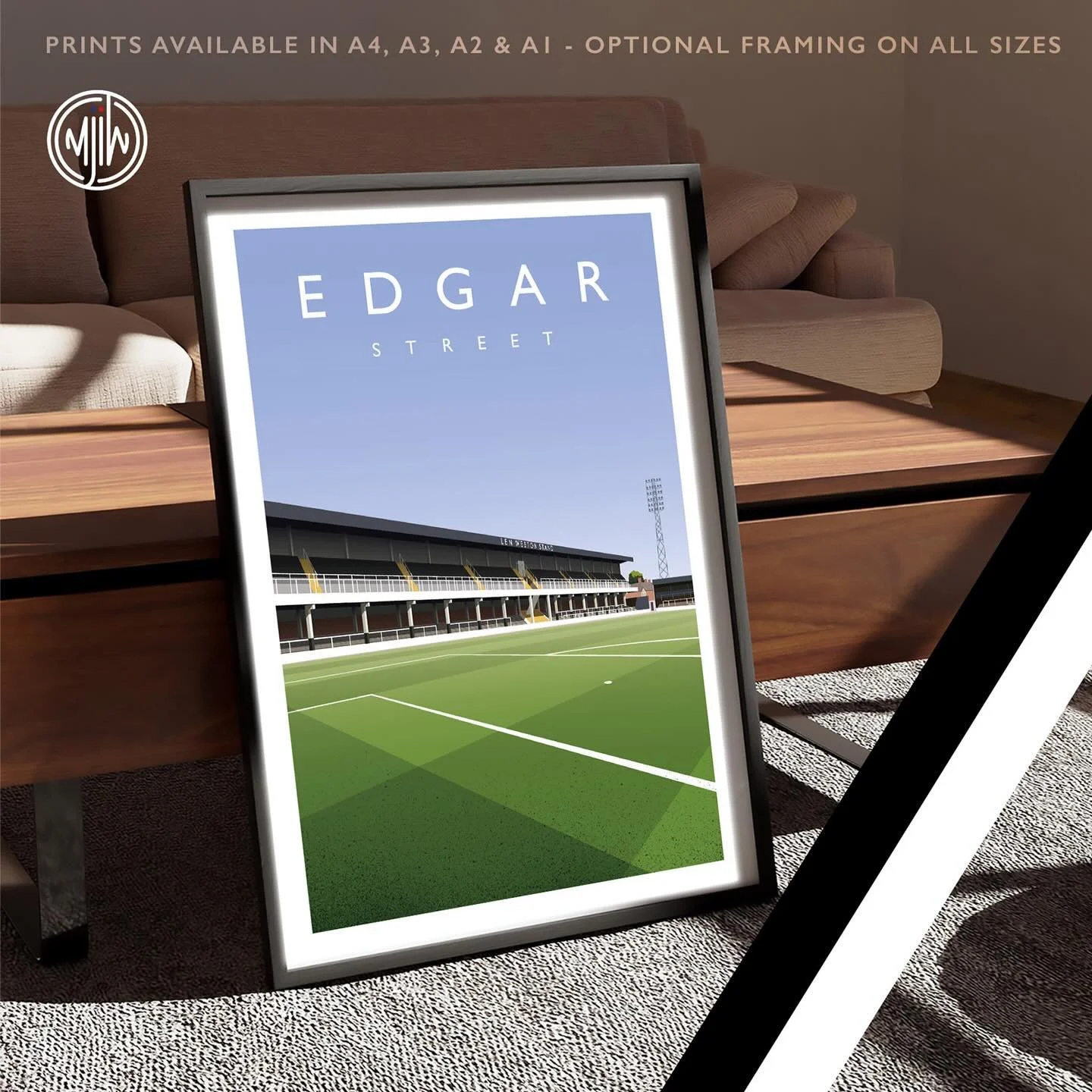 Edgar Street

Get 10% off until midnight with the discount code:
THE-BULLS 

Prints available in A4, A3, A2 &amp; A1 with optional framing 

Shop Now: matthewjiwood.com/english-nonlea&hellip;

#Hereford #HUFC #TheBulls