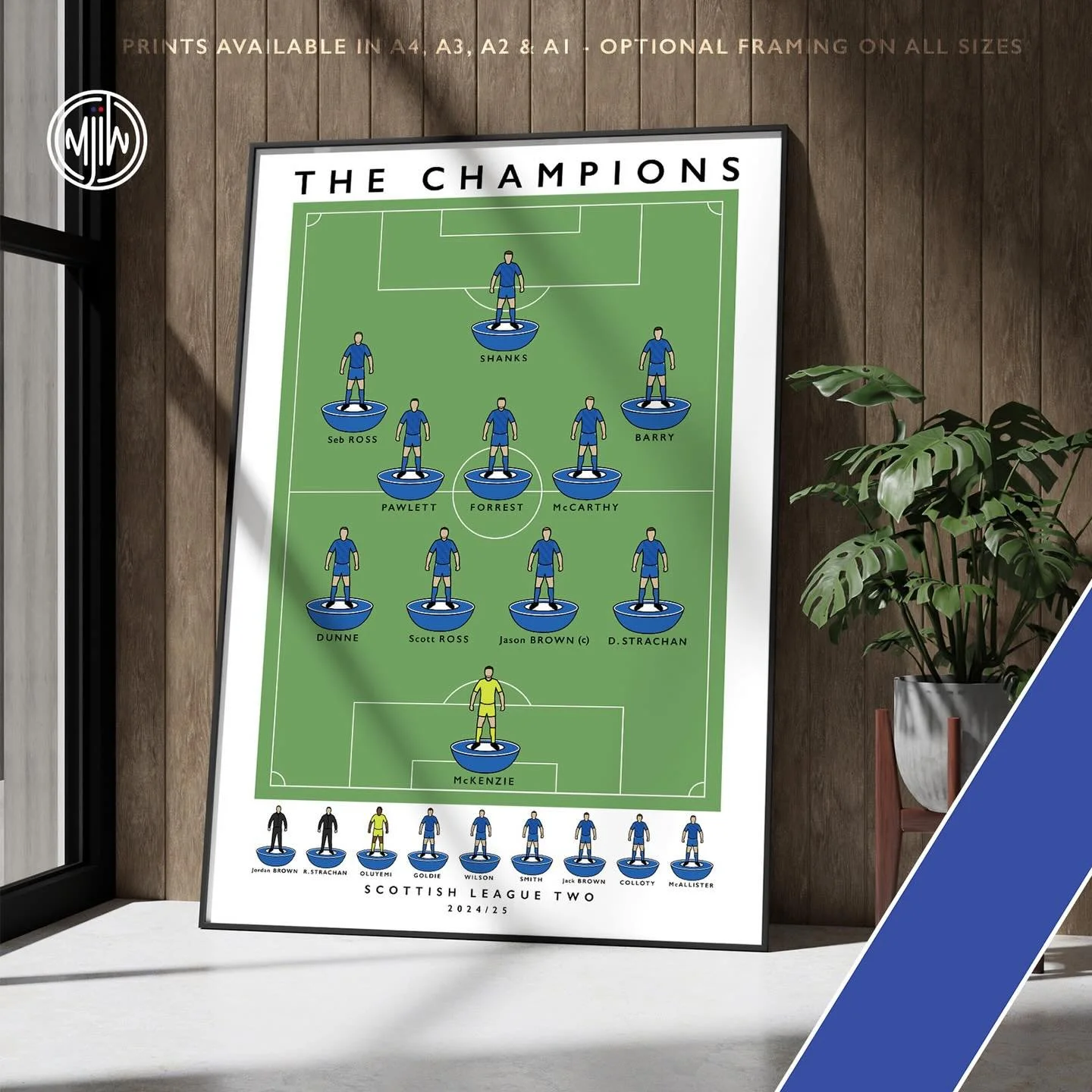 Peterhead FC The Champions 24/25

Get 10% off until midnight with the discount code:
THE-BLUE-TOON

Shop Now: matthewjiwood.com/subbuteo-teams&hellip;

Prints available in A4, A3, A2 &amp; A1 with optional framing 

#PeterheadFC #BlueToon