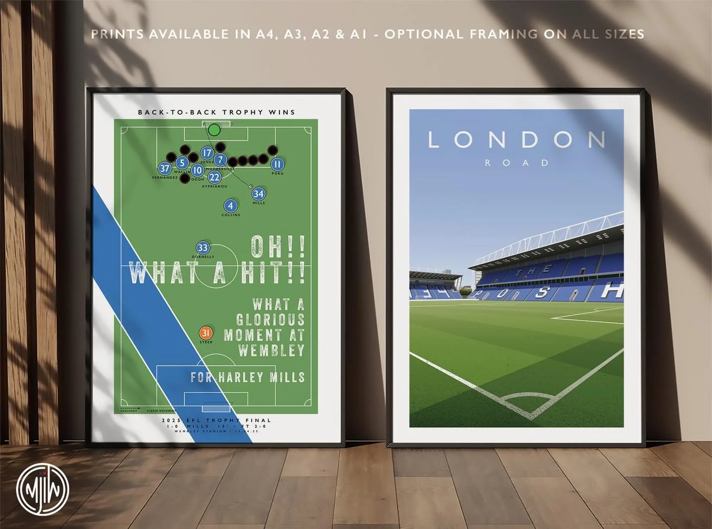 Harley Mills Wembley Goal &amp; London Road

Get 10% off until midnight with the discount code:
THE-POSH

🛒: matthewjiwood.com/peterborough-u&hellip;

#Peterborough #PUFC #posh